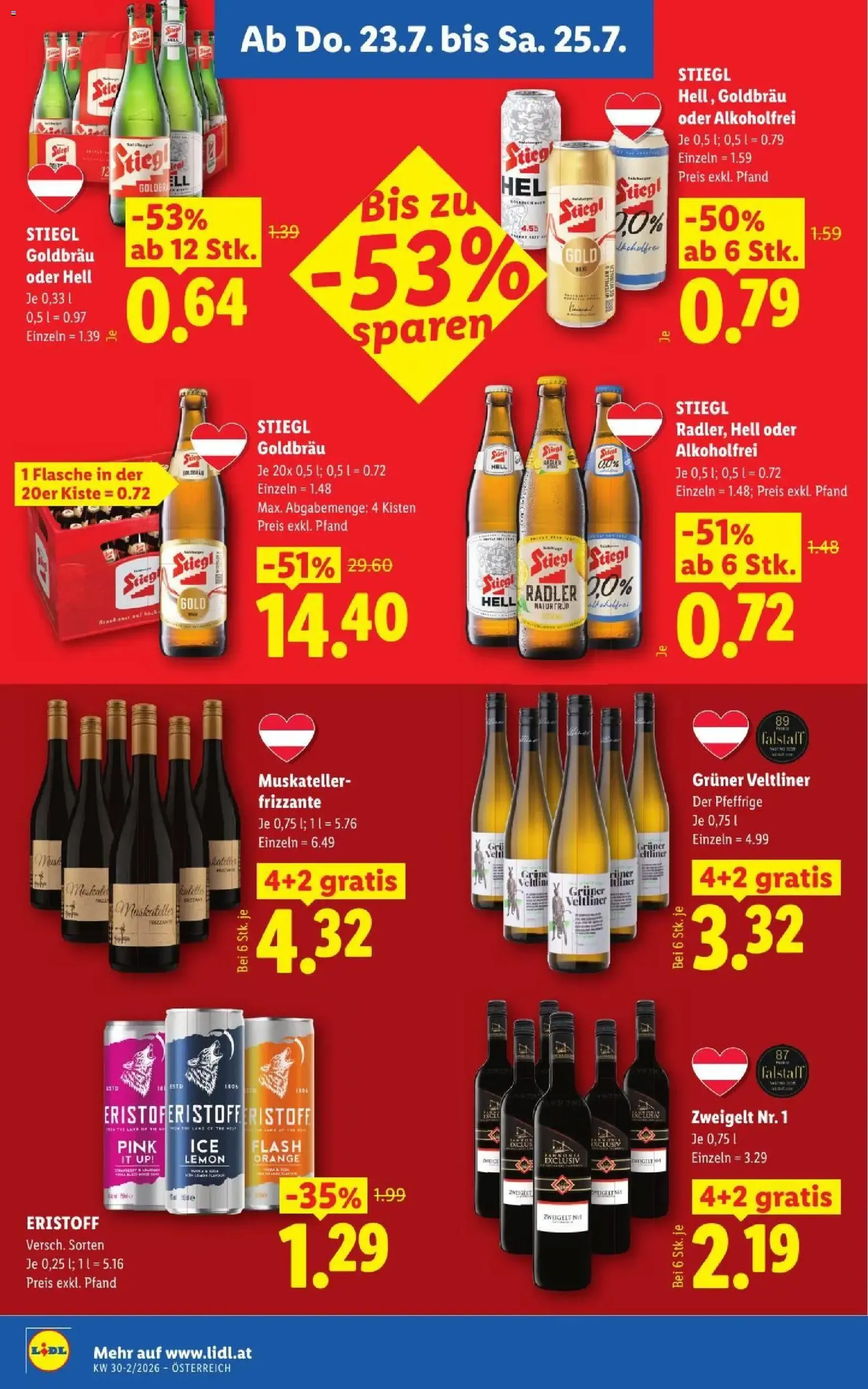 Lidl - Flugblatt - Gültiger Prospekt ab 23.07.2026, Seite 12 von insgesamt 55