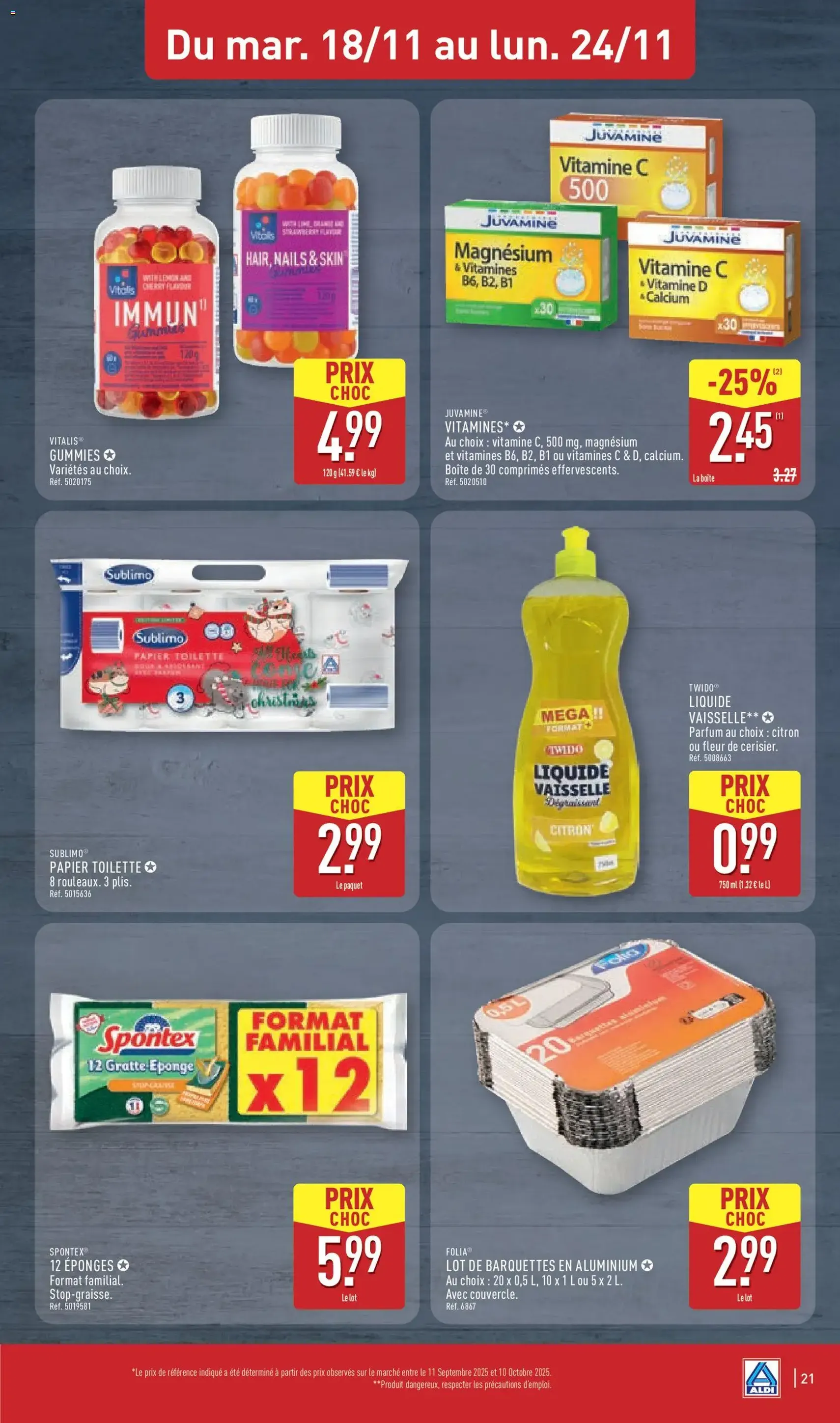 Aldi - Catalogue de la semaine 47 - brochure valable à partir du 18/11/2025, page 24 sur 46