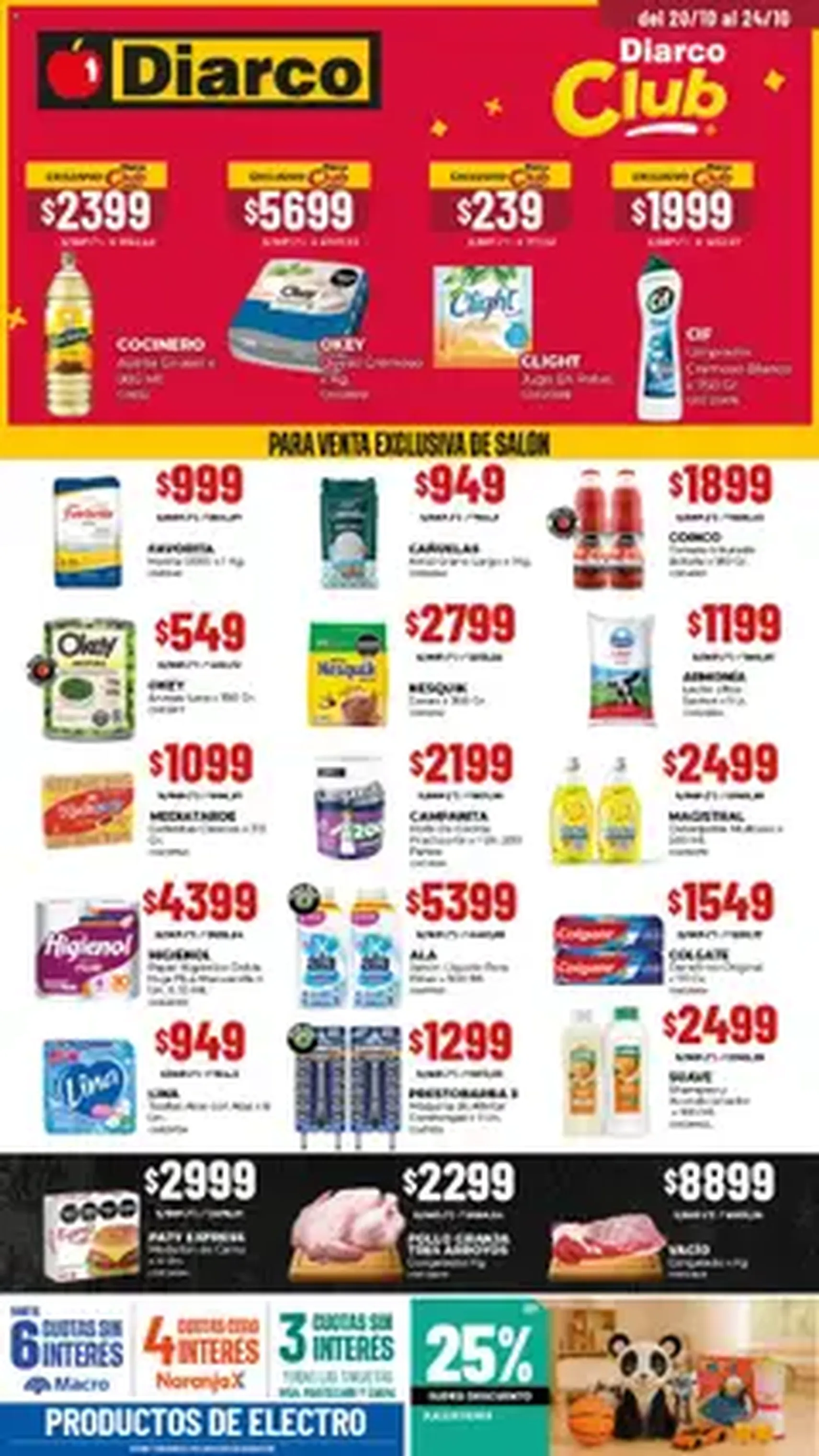 Diarco - Ofertas Sur - folleto válido desde 20/10/2025 página 1 de 1