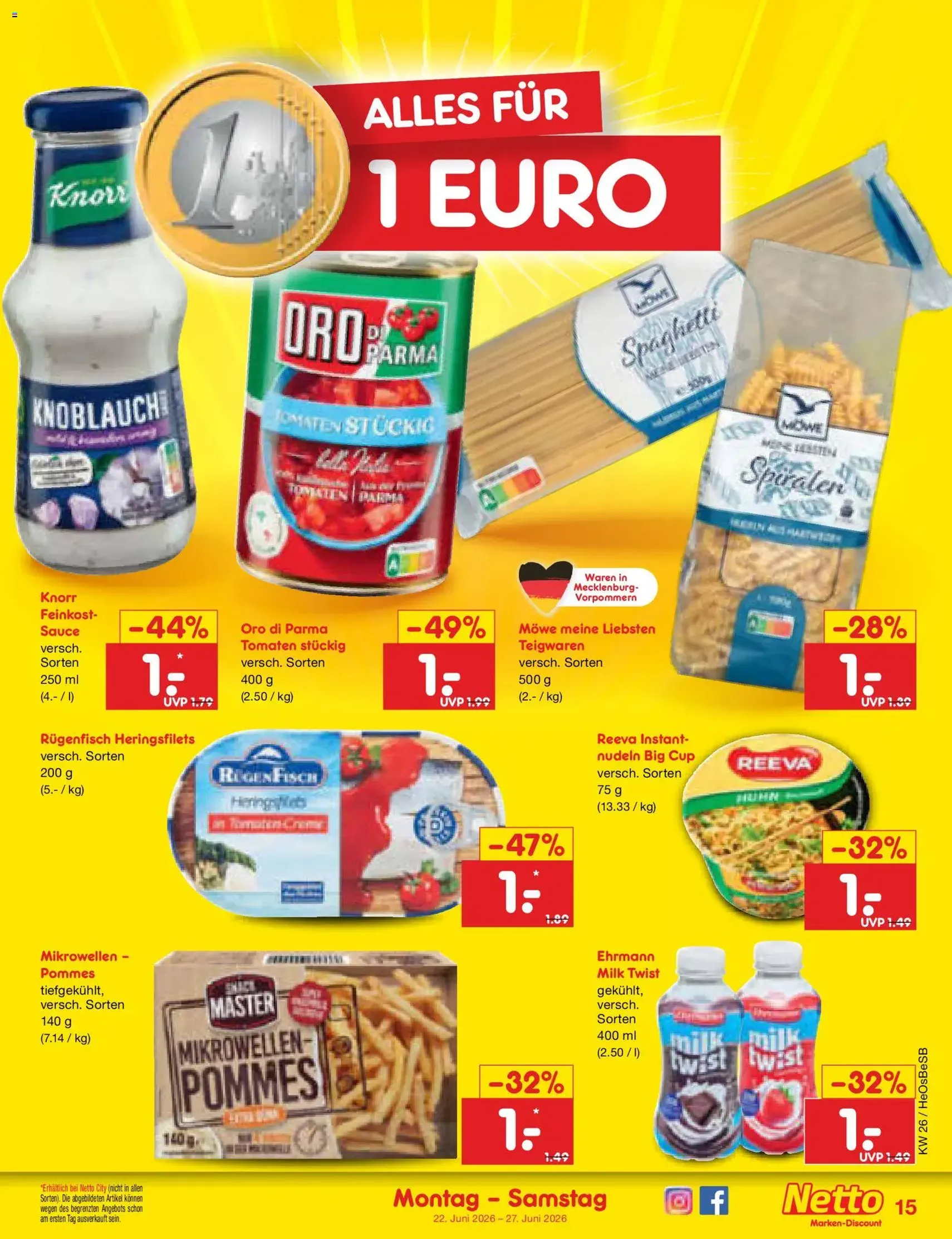 Netto Marken-Discount Prospekt - Gültiger Prospekt ab 22.06.2026, Seite 19 von insgesamt 62