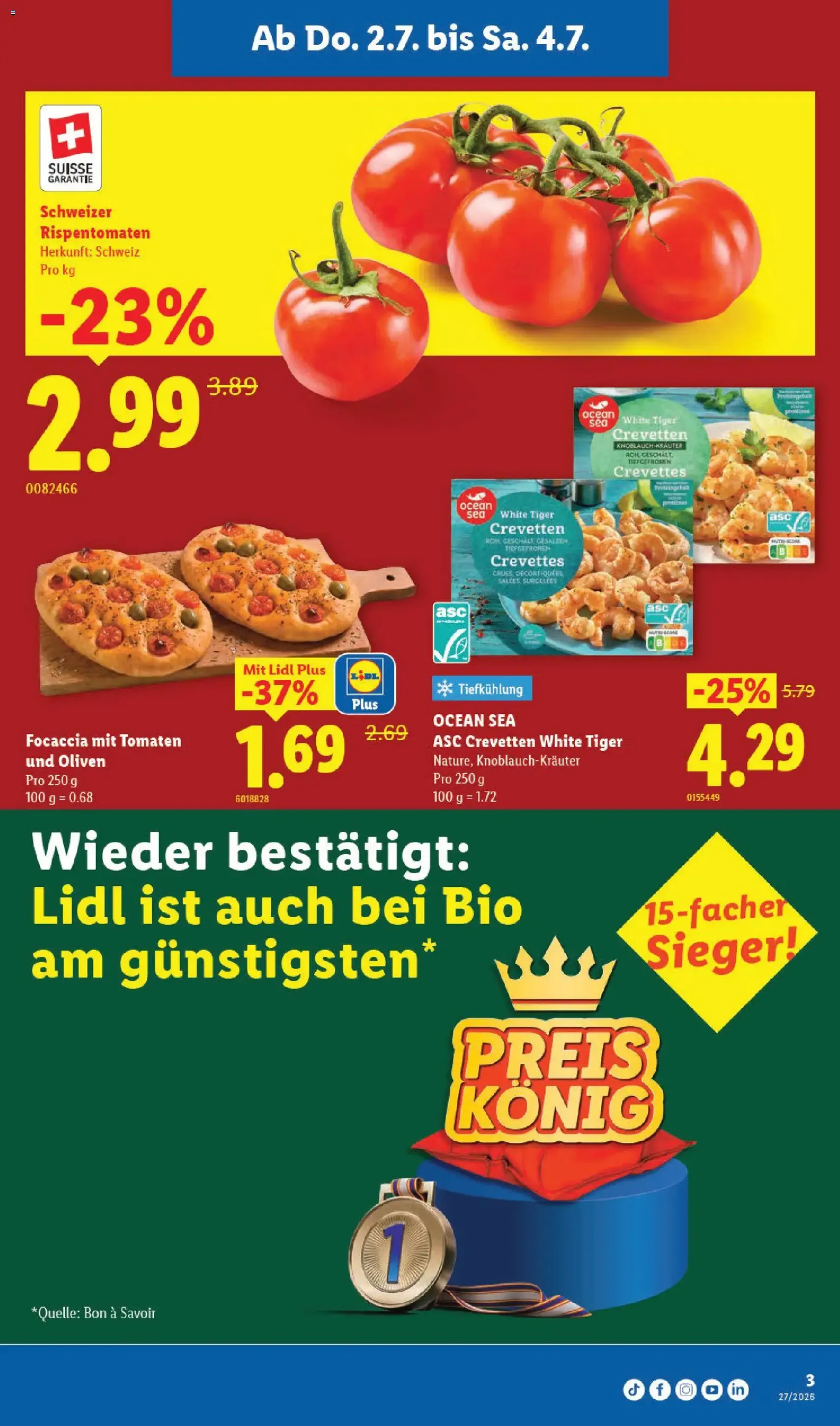 Lidl aktionen - Gültiger Prospekt ab 02.07.2026, Seite 3 von insgesamt 42