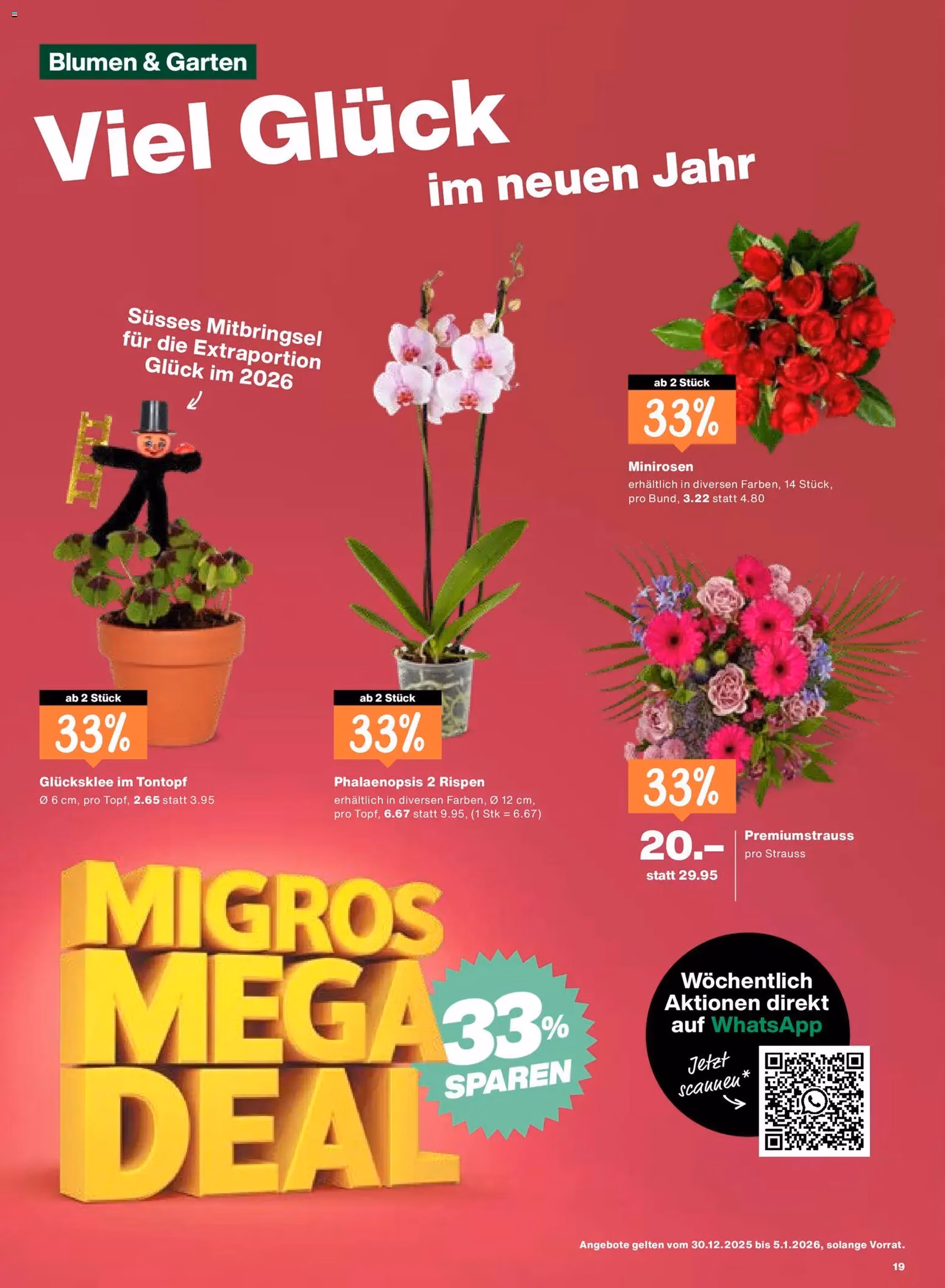 Migros Aktionen - Gültiger Prospekt ab 30.12.2025, Seite 19 von insgesamt 20