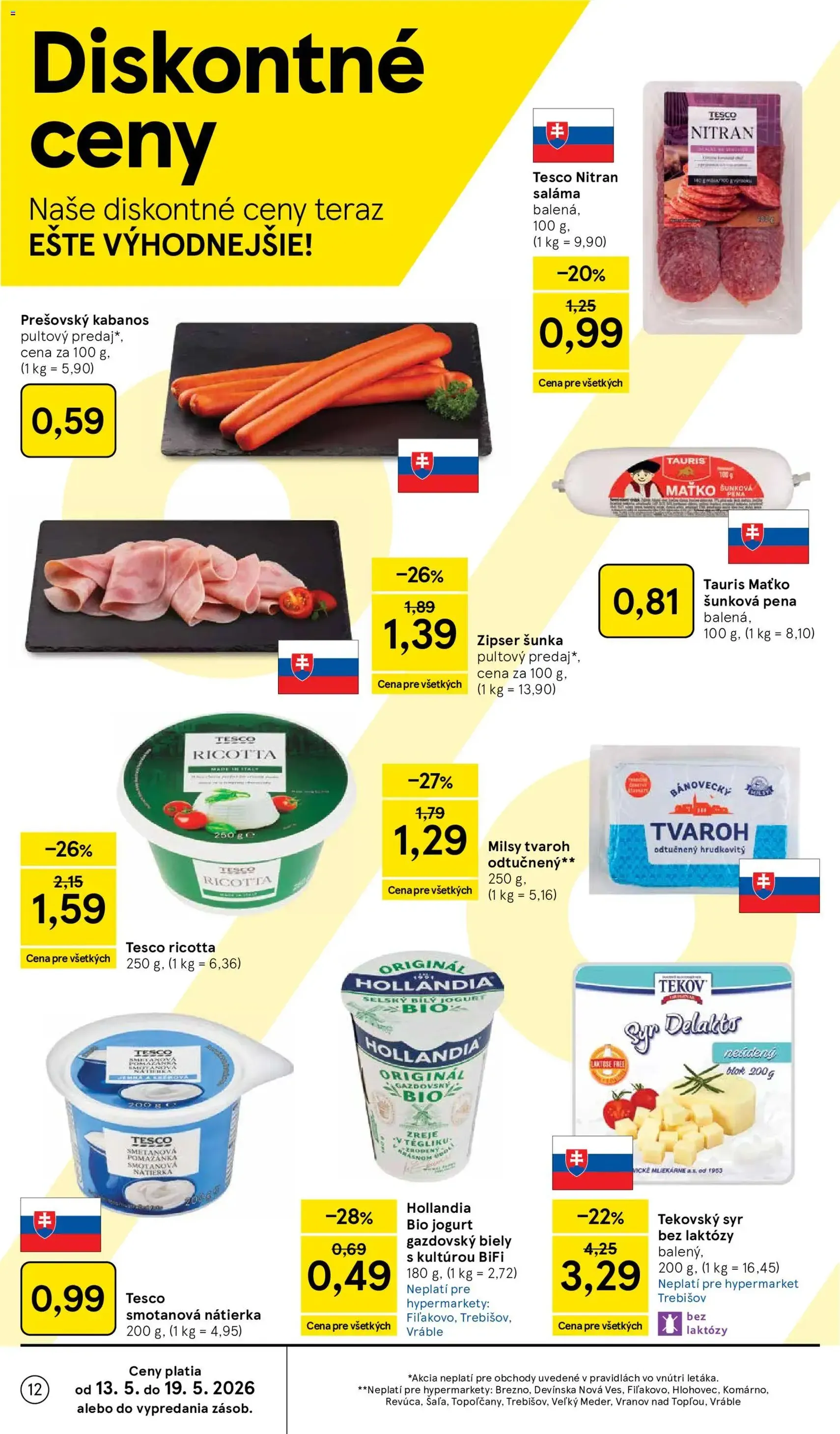 Tesco Hypermarket - leták - platný leták od 13.05.2026 strana 12 z 51