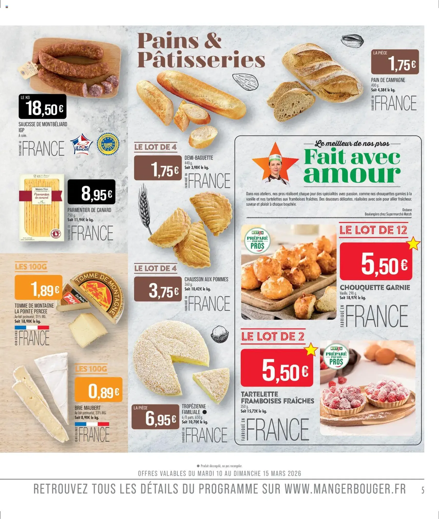 Match Supermarché catalogue - brochure valable à partir du 10/03/2026, page 7 sur 22