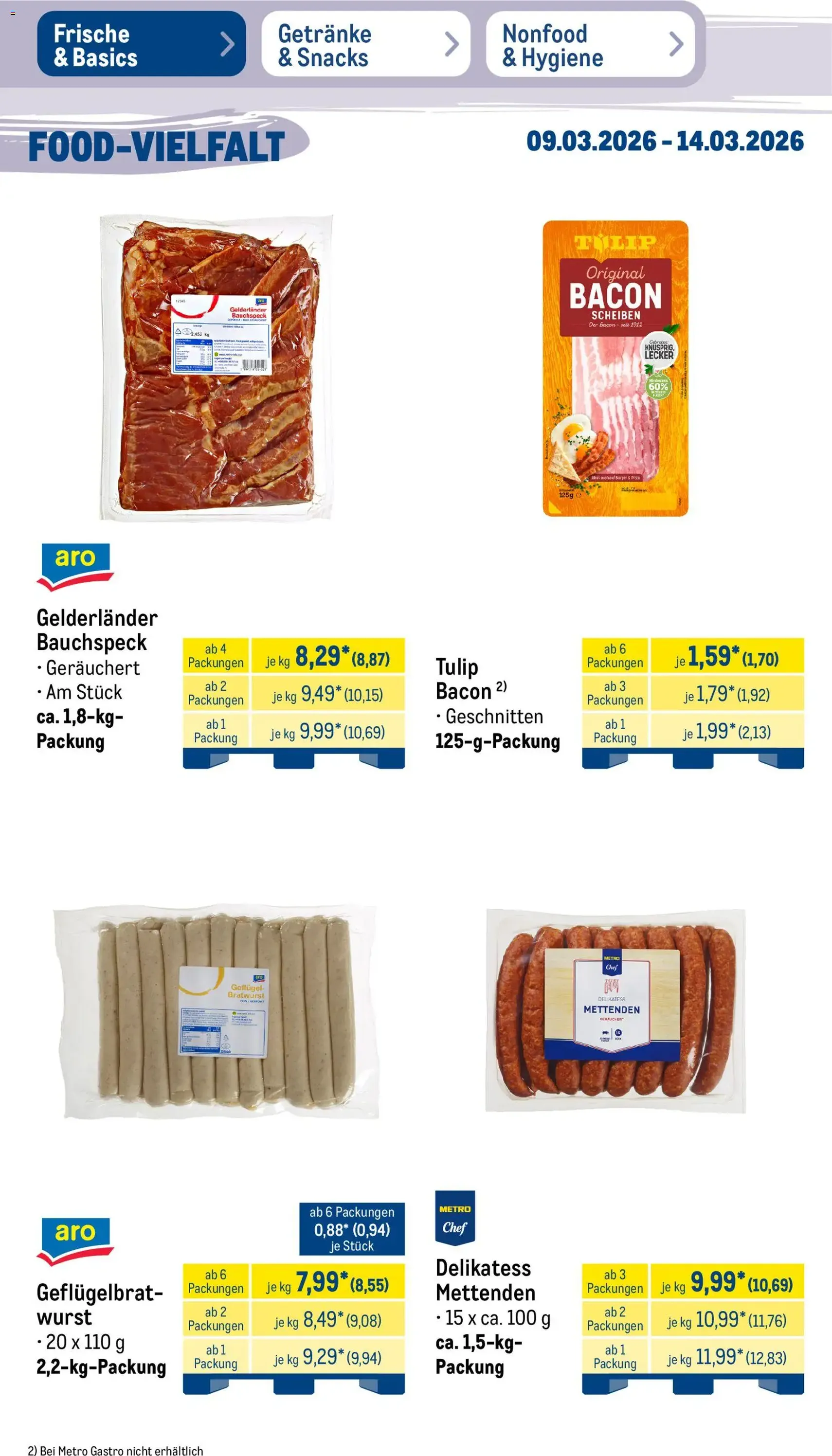 Metro Prospekt - Gültiger Prospekt ab 09.03.2026, Seite 16 von insgesamt 55