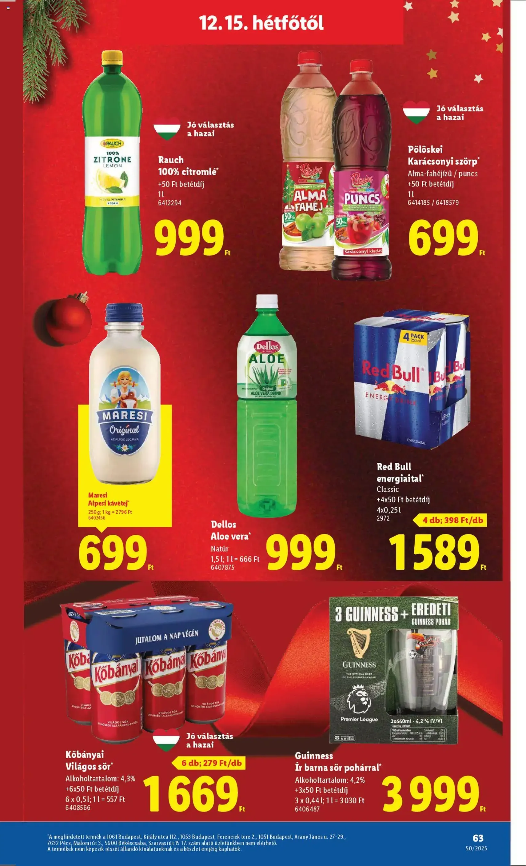 Lidl Akciós újság - 2025.12.11. érvényes szórólap 63 oldal 66 oldalból