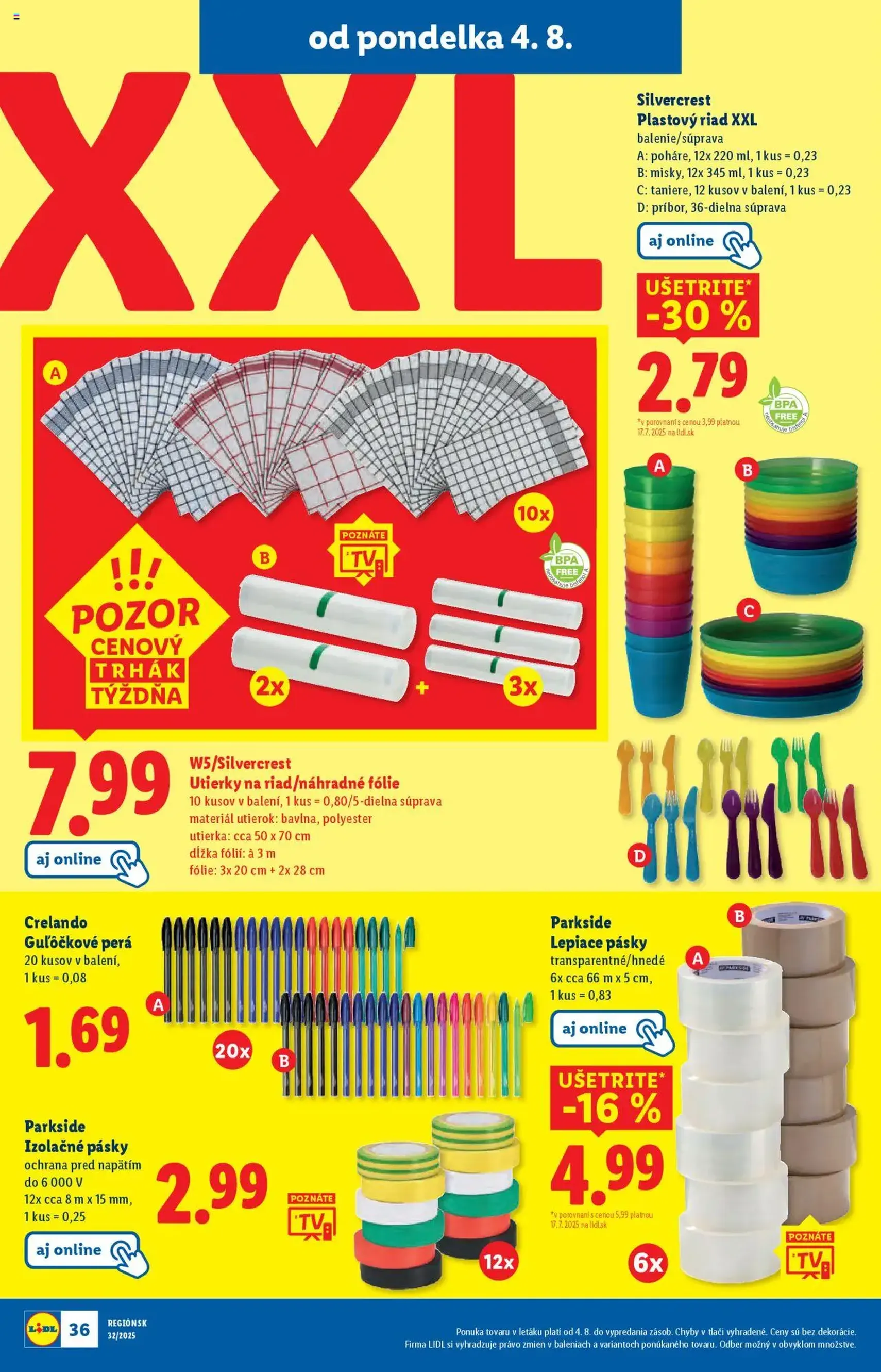 Lidl leták - platný leták od 04.08.2025 strana 44 z 98