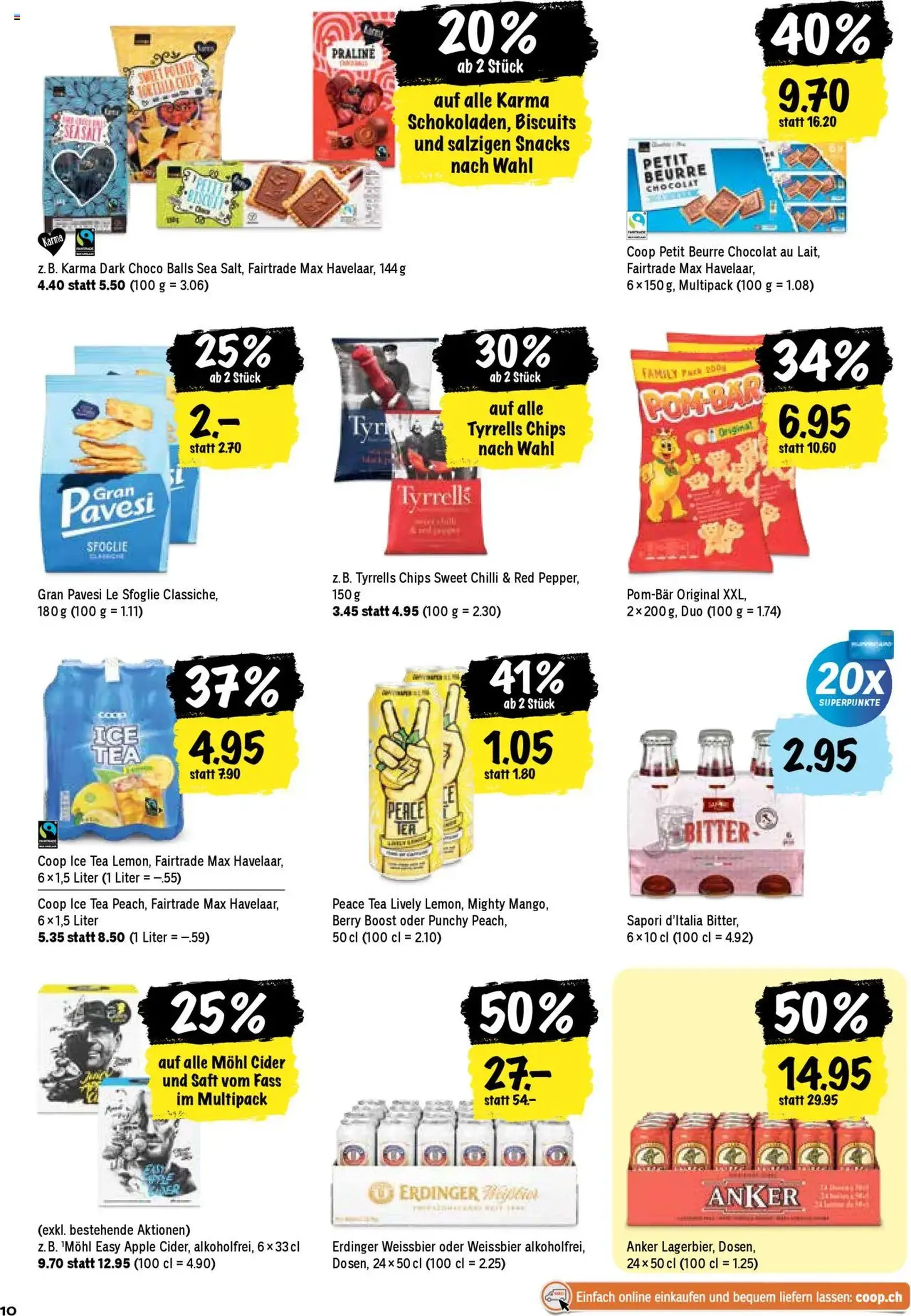 Coop Aktionen - Gültiger Prospekt ab 25.09.2025, Seite 10 von insgesamt 24