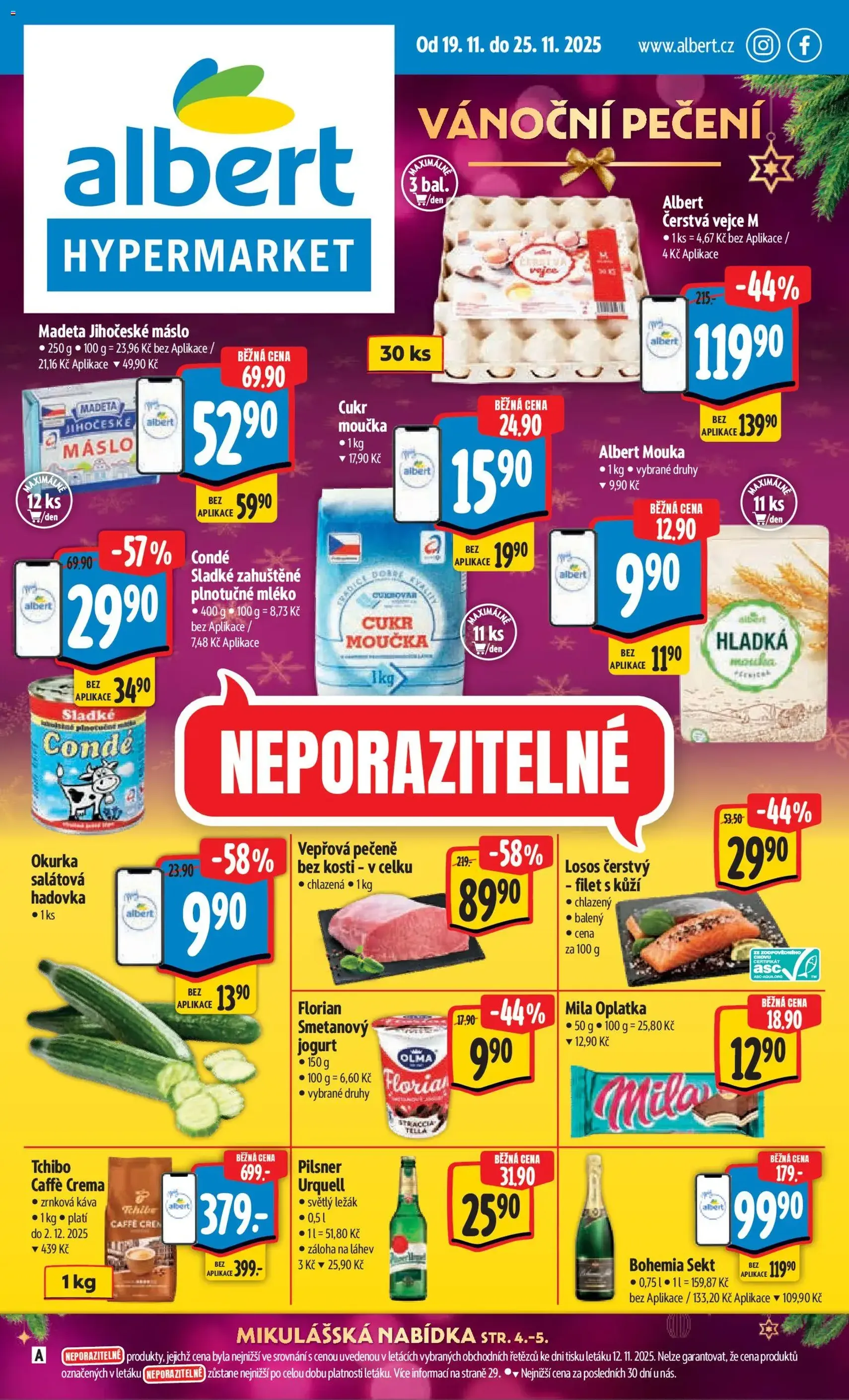 Albert leták - Hypermarket - platný leták od 19.11.2025 strana 1 z 58