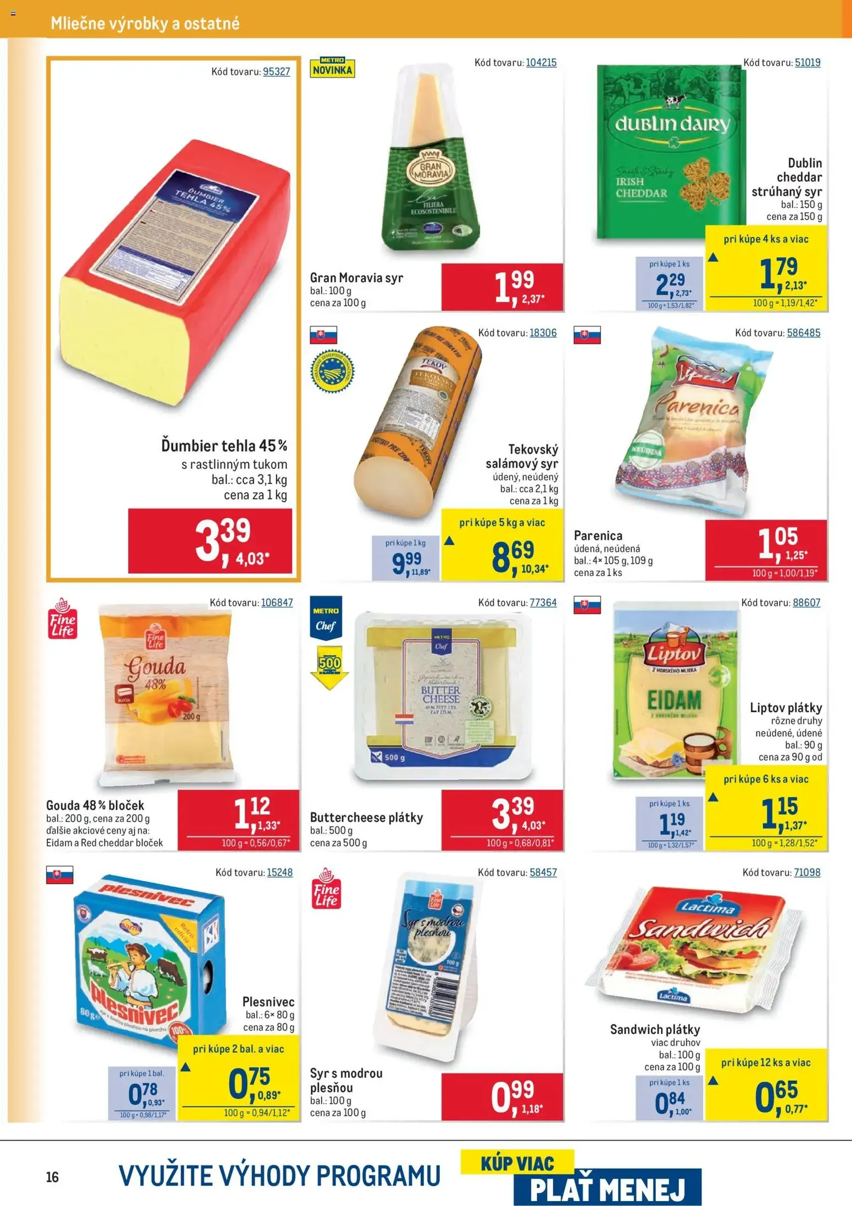 Metro leták - platný leták od 25.03.2026 strana 16 z 40
