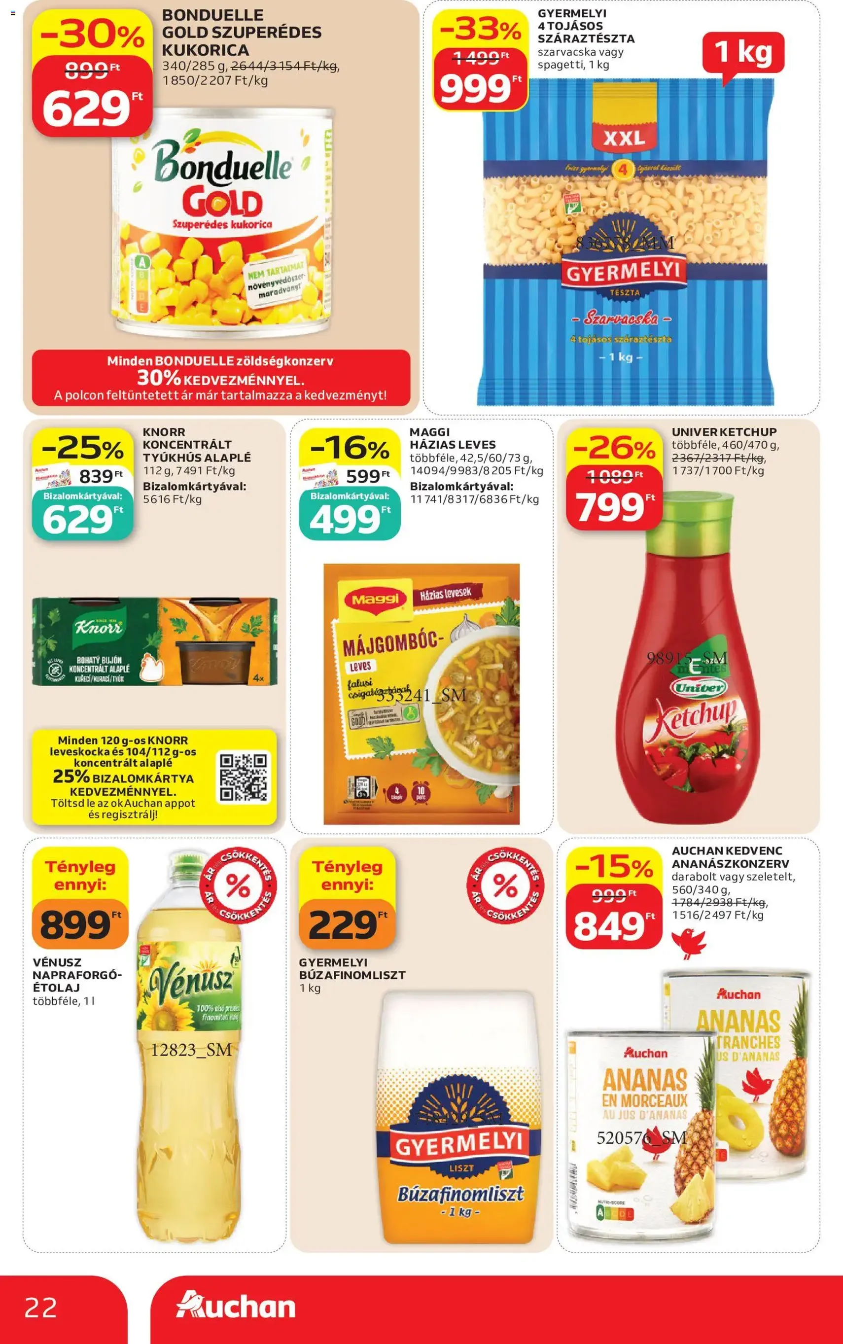 Auchan akciós újság - 2026.06.18. érvényes szórólap 22 oldal 40 oldalból