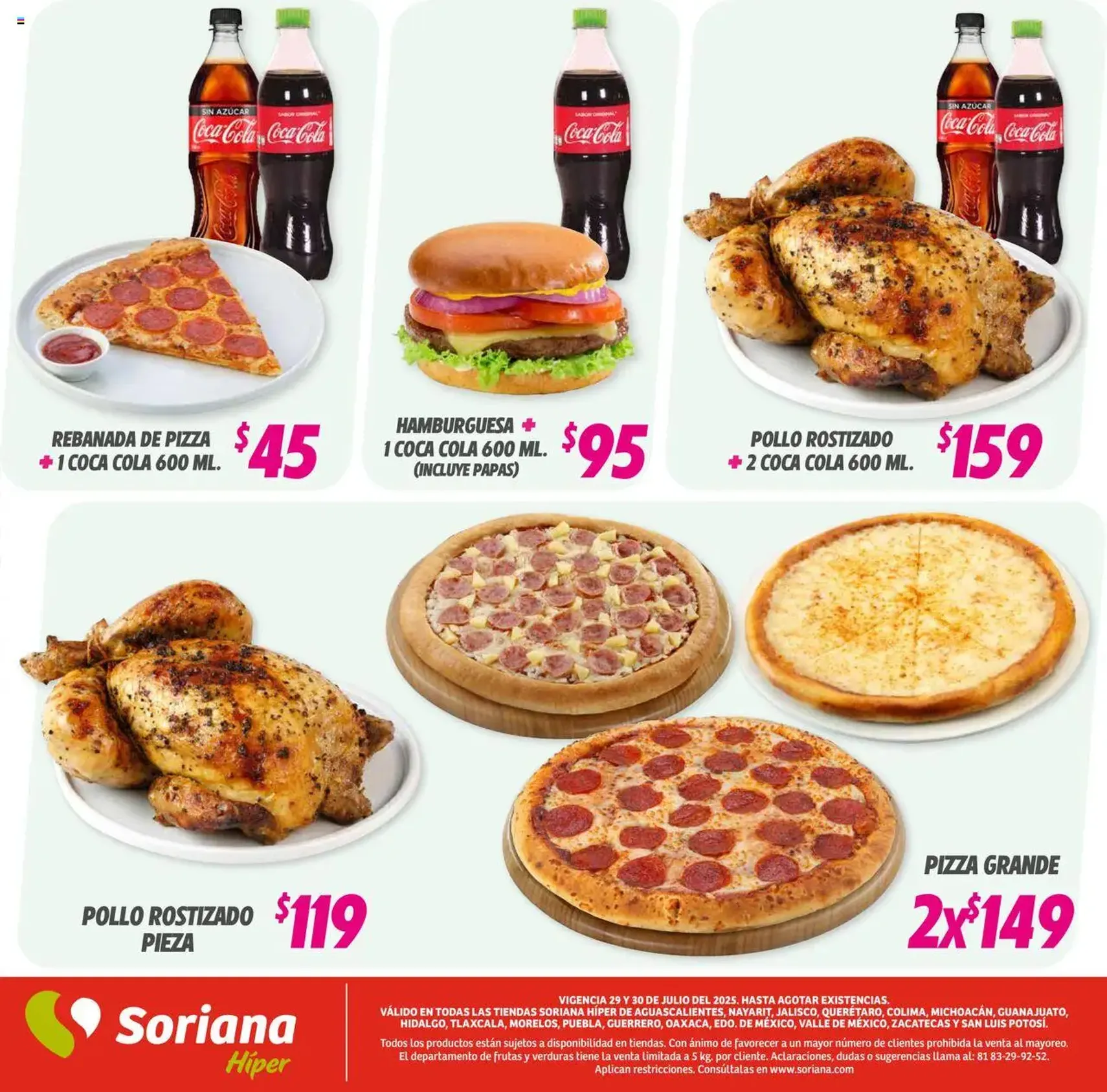Soriana - Folleto - folleto válido desde 29/07/2025 página 7 de 7 Soriana - Folleto - folleto válido desde 29/07/2025 página 7 de 7