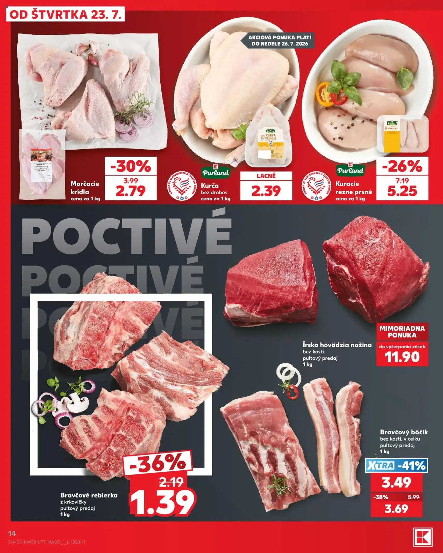 Kaufland leták - platný leták od 23.07.2026 strana 14 z 74