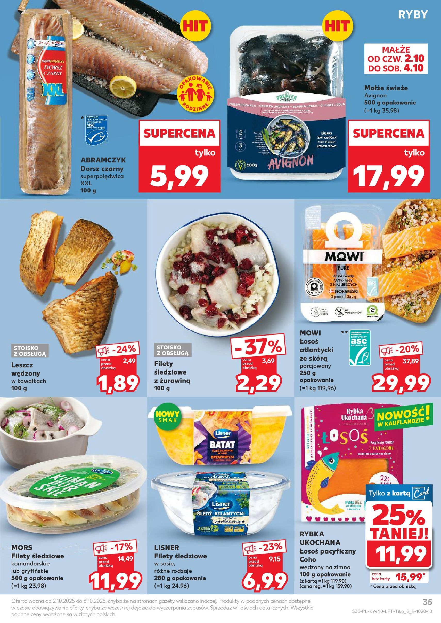 Kaufland gazetka - ważny gazetka od 02.10.2025 strona 35 z 55
