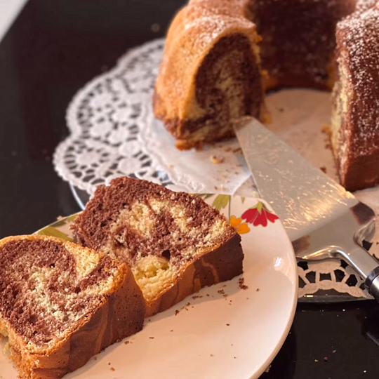 Anteprima ricetta Ciambellone Bicolore Soffice