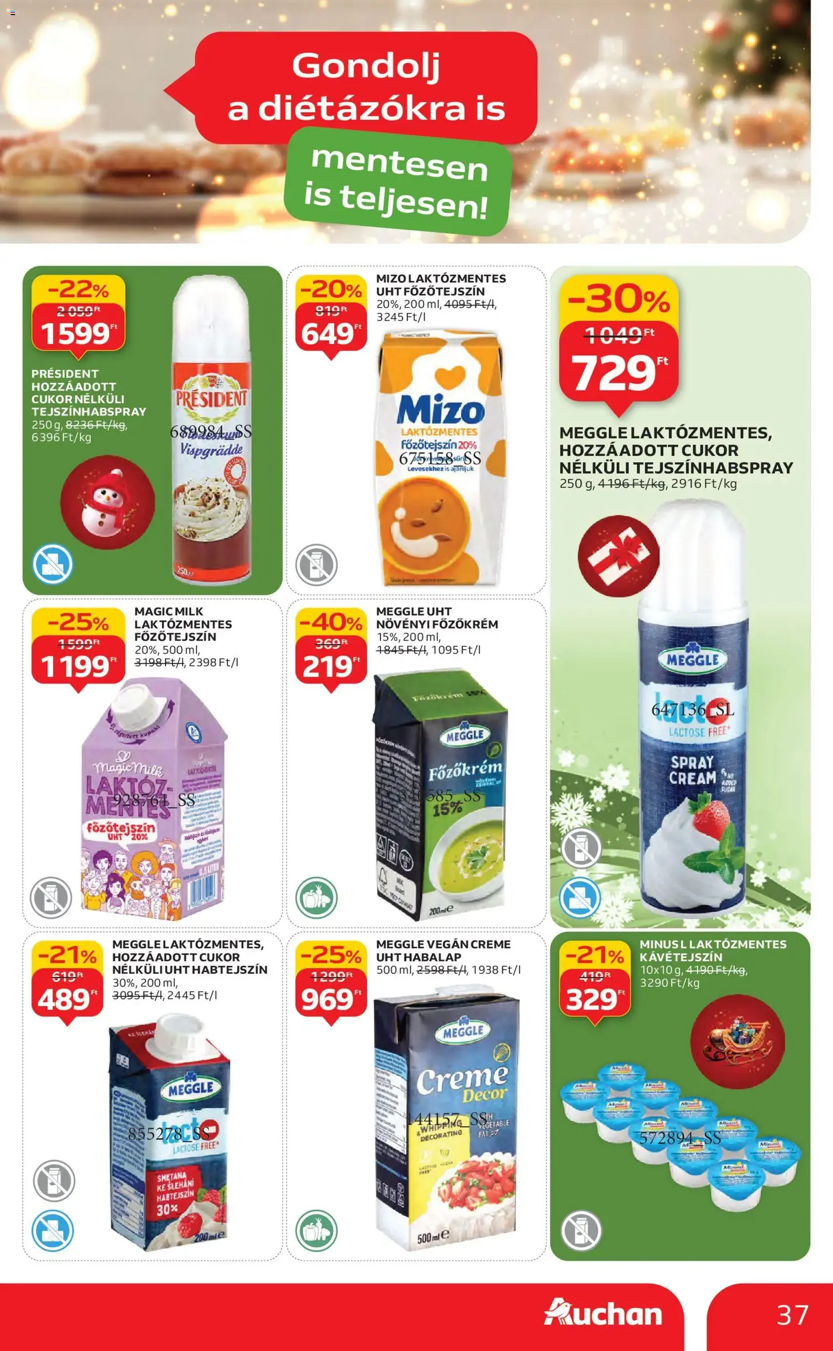 Auchan Akciós újság - 2025.12.11. érvényes szórólap 37 oldal 76 oldalból