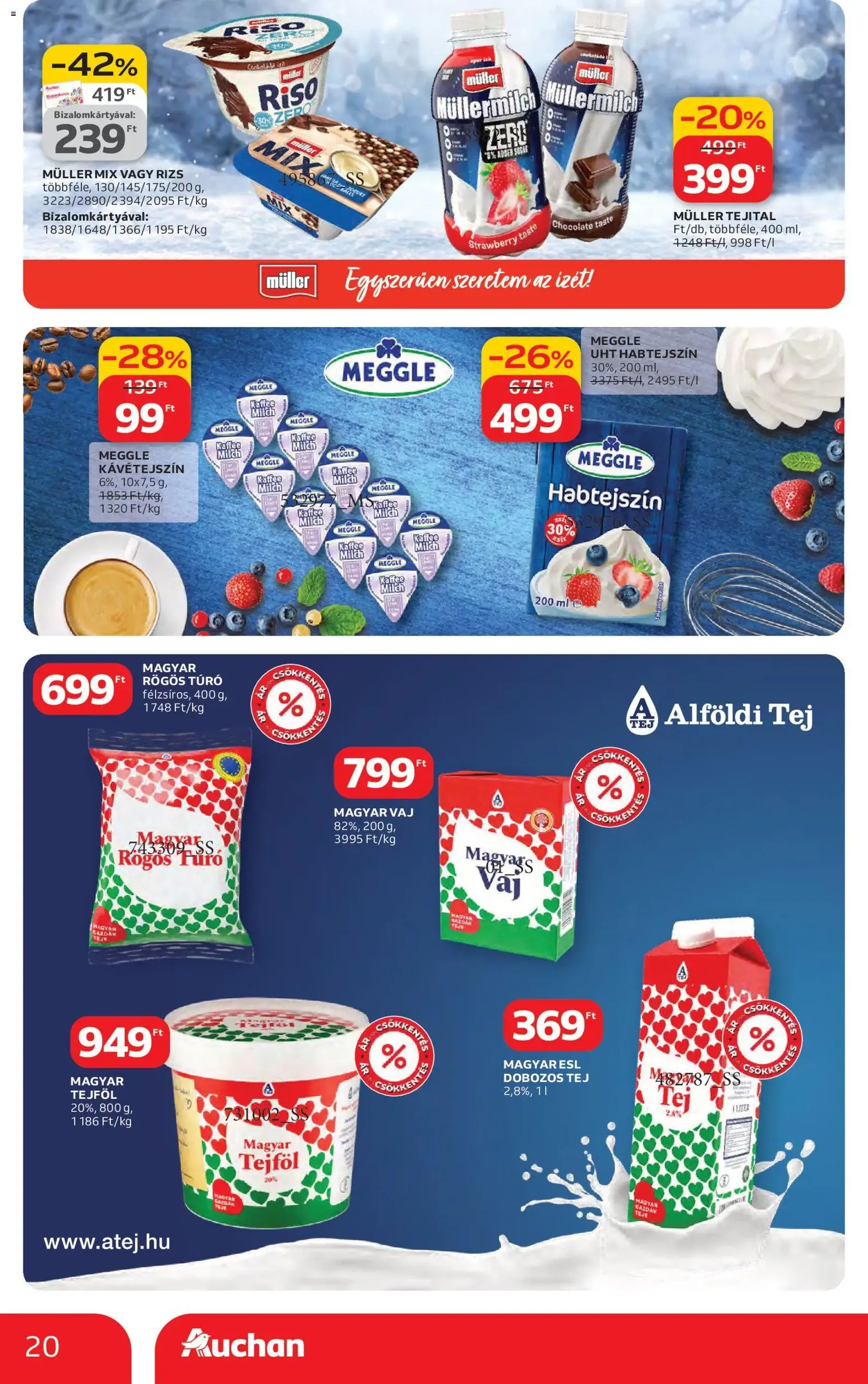 Auchan Akciós újság - 2026.02.26. érvényes szórólap 20 oldal 42 oldalból