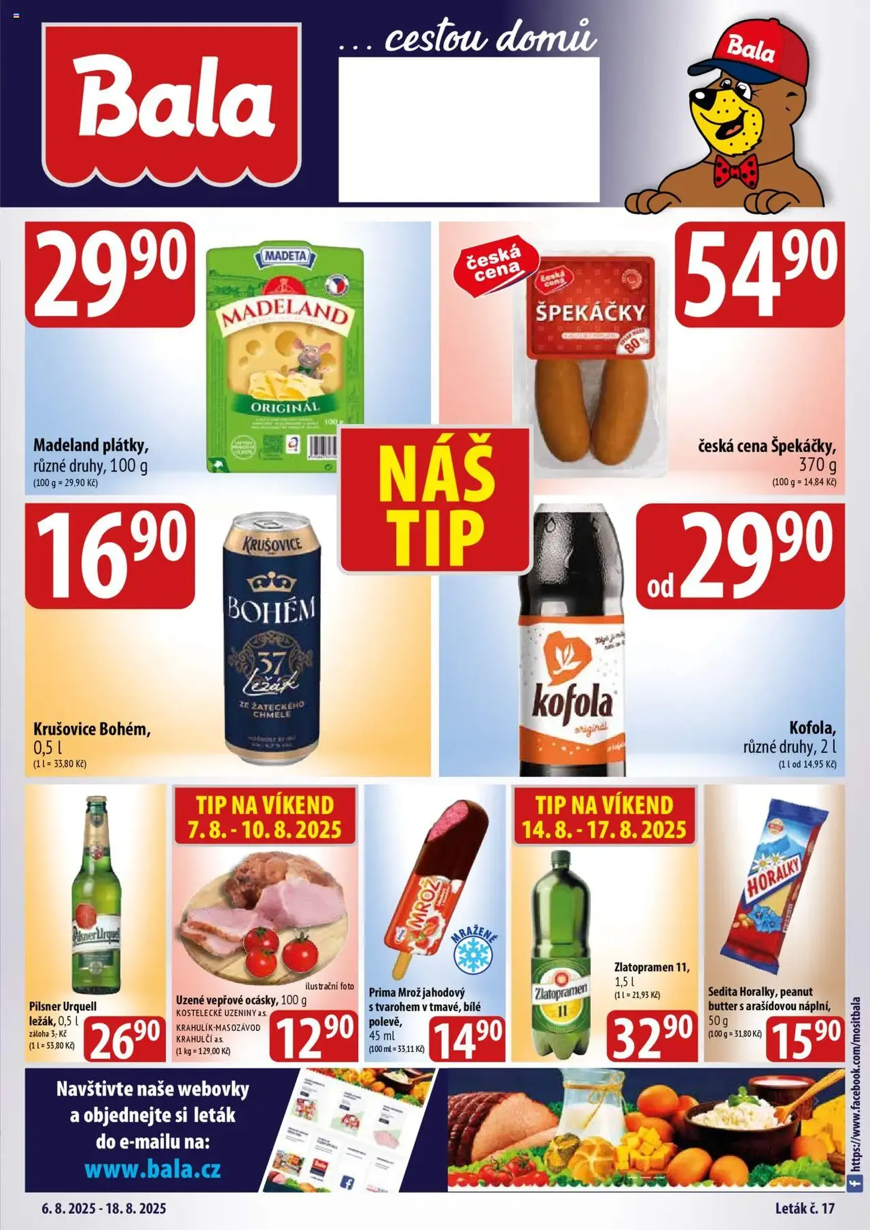 BALA velký leták + - platný leták od 06.08.2025 strana 1 z 6