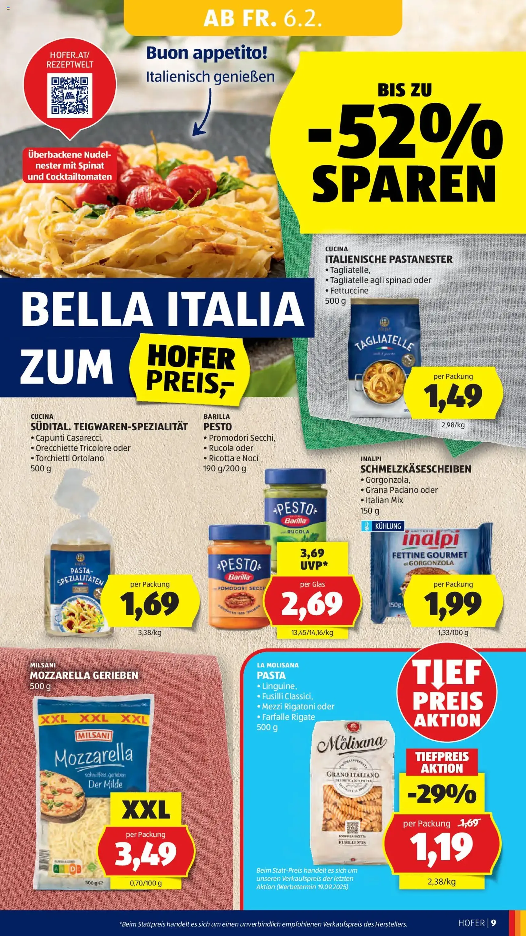 Hofer Flugblatt - Gültiger Prospekt ab 06.02.2026, Seite 11 von insgesamt 43