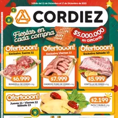 Vista previa del folleto Cordiez ofertas válido desde 11/12/2025