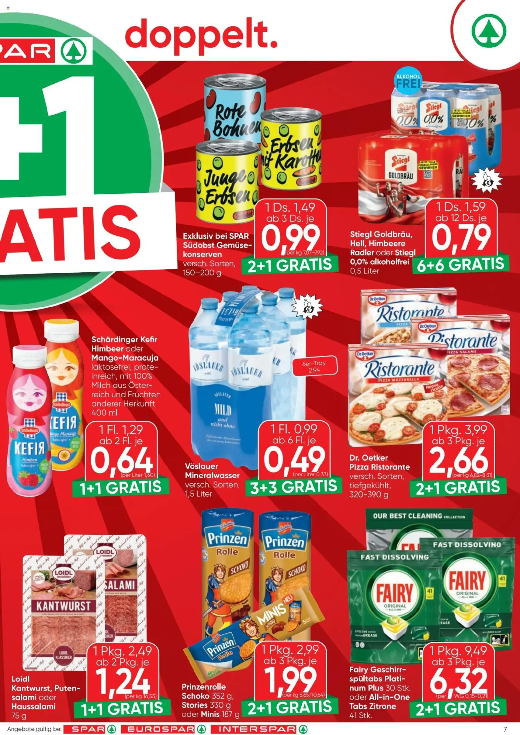Spar - Flugblatt - Gültiger Prospekt ab 25.06.2026, Seite 7 von insgesamt 12
