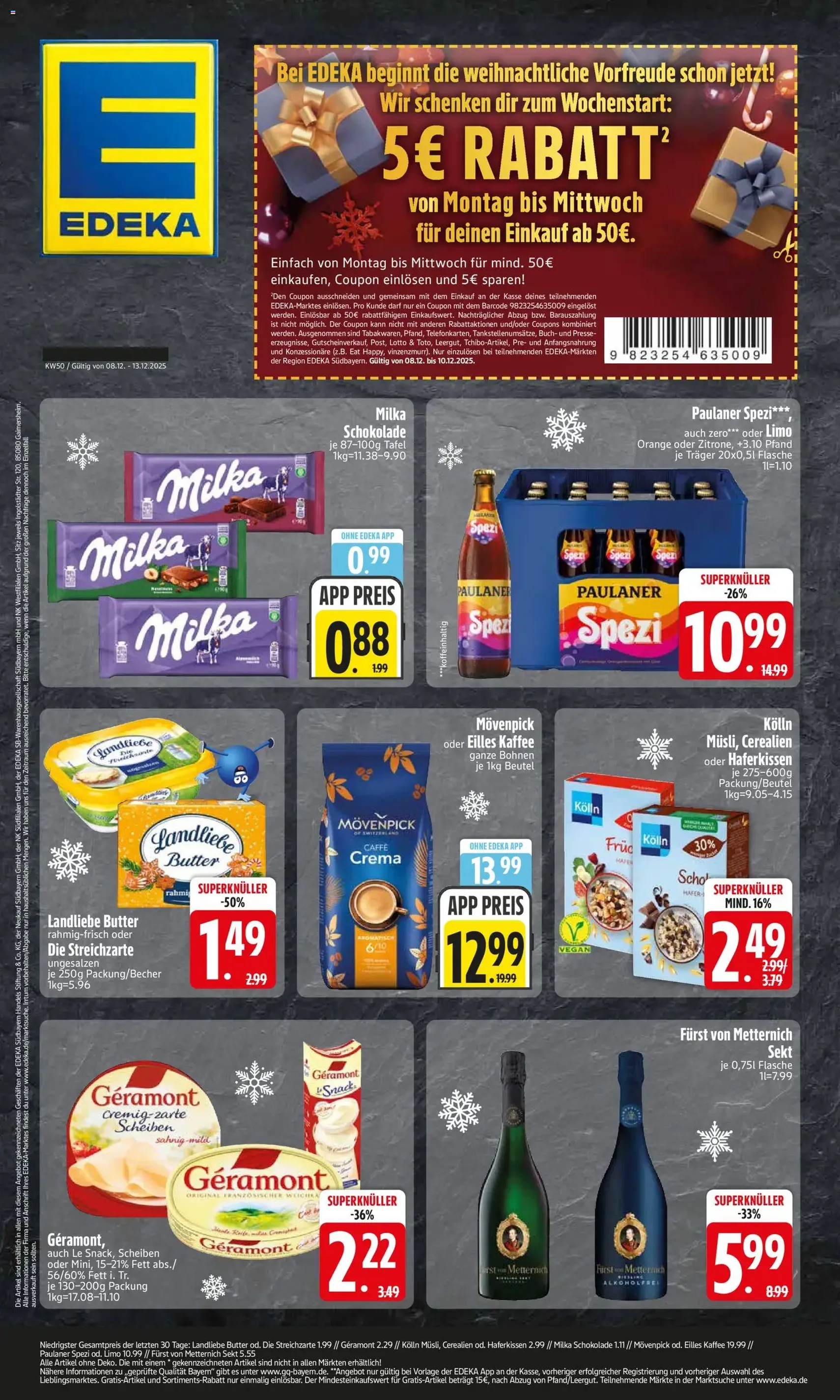 Edeka DE - DE Folder - geldige folder vanaf 08-12-2025 pagina 1 van 30