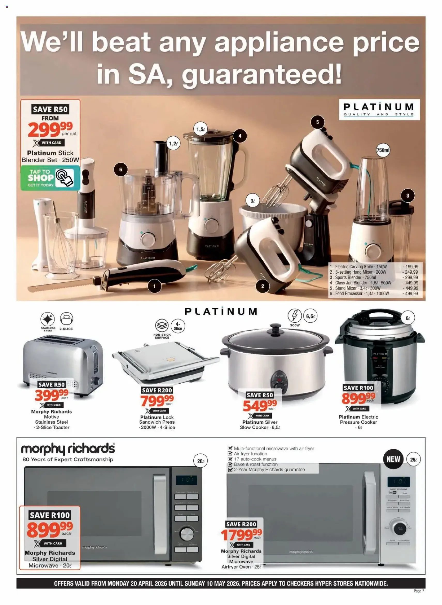 Checkers Specials - valid flyer from 20/04/2026, page 7 of 12