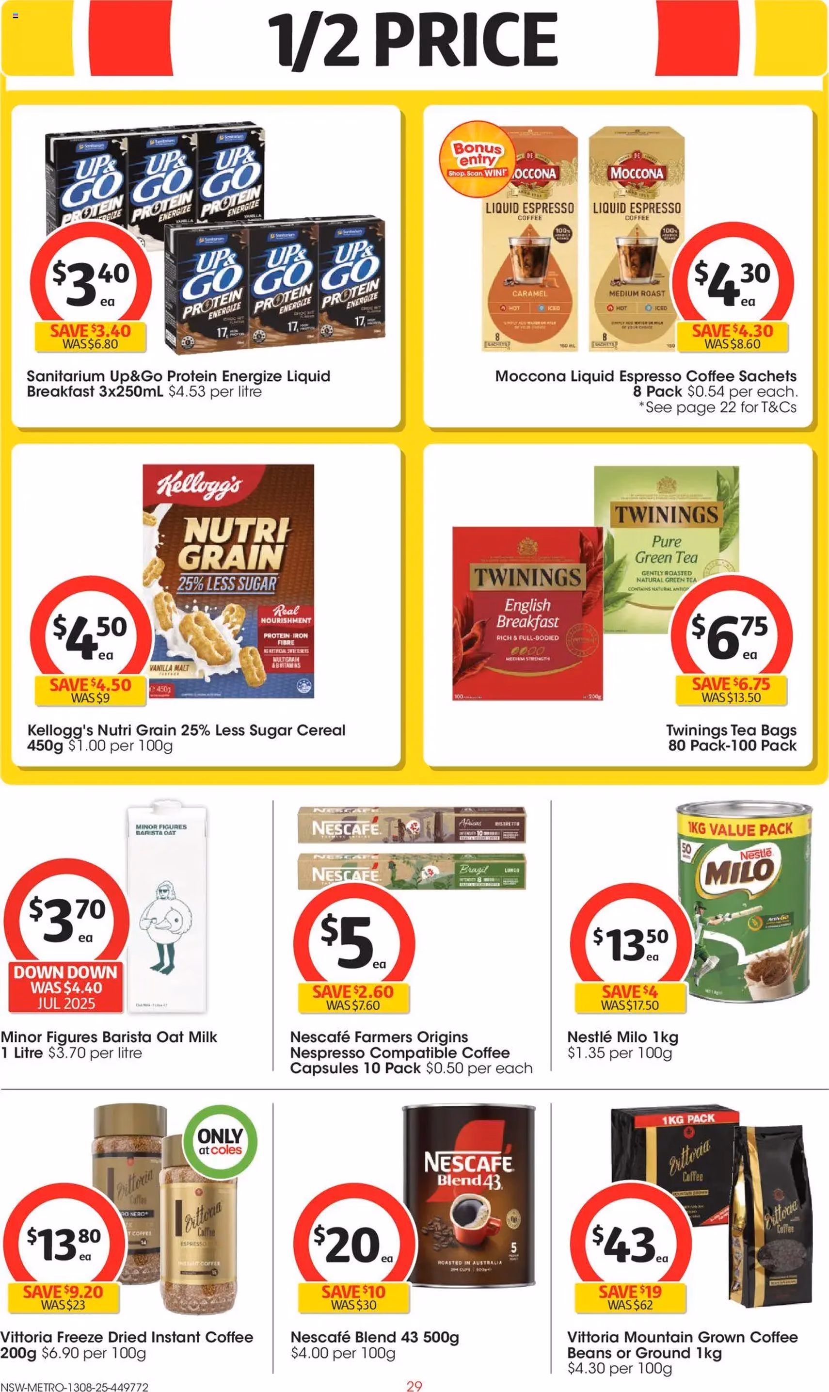 Coles Catalogue NSW - valid flyer from 13/08/2025, page 29 of 49 Coles Catalogue NSW - valid flyer from 13/08/2025, page 29 of 49