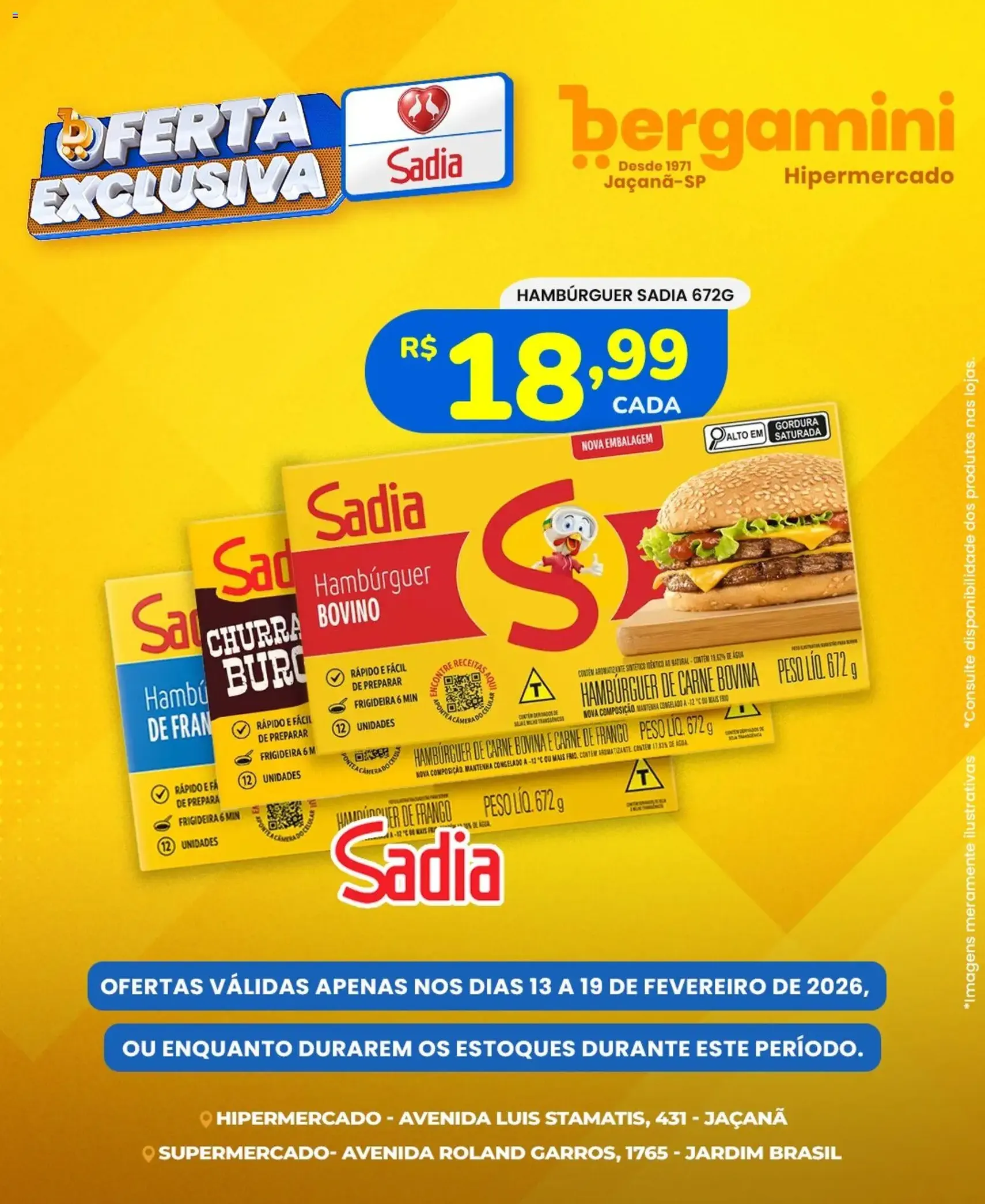 Supermercado Bergamini - Ofertas Sadia e Perdigão - folheto válido a partir de 13/02/2026 página 4 de 7