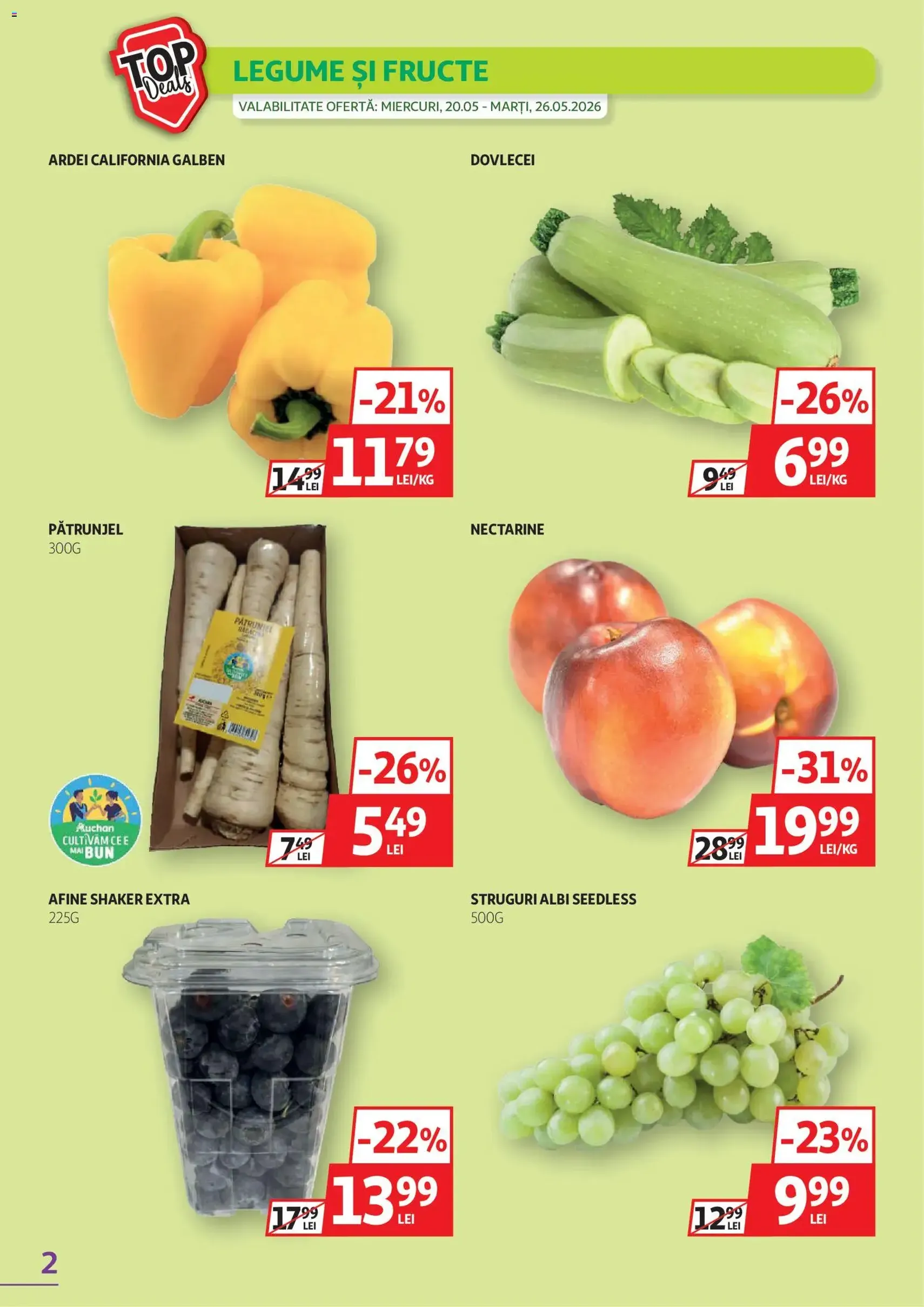 Auchan Catalog - cataloage valabile începând cu 20.05.2026 pagina 2 din 44