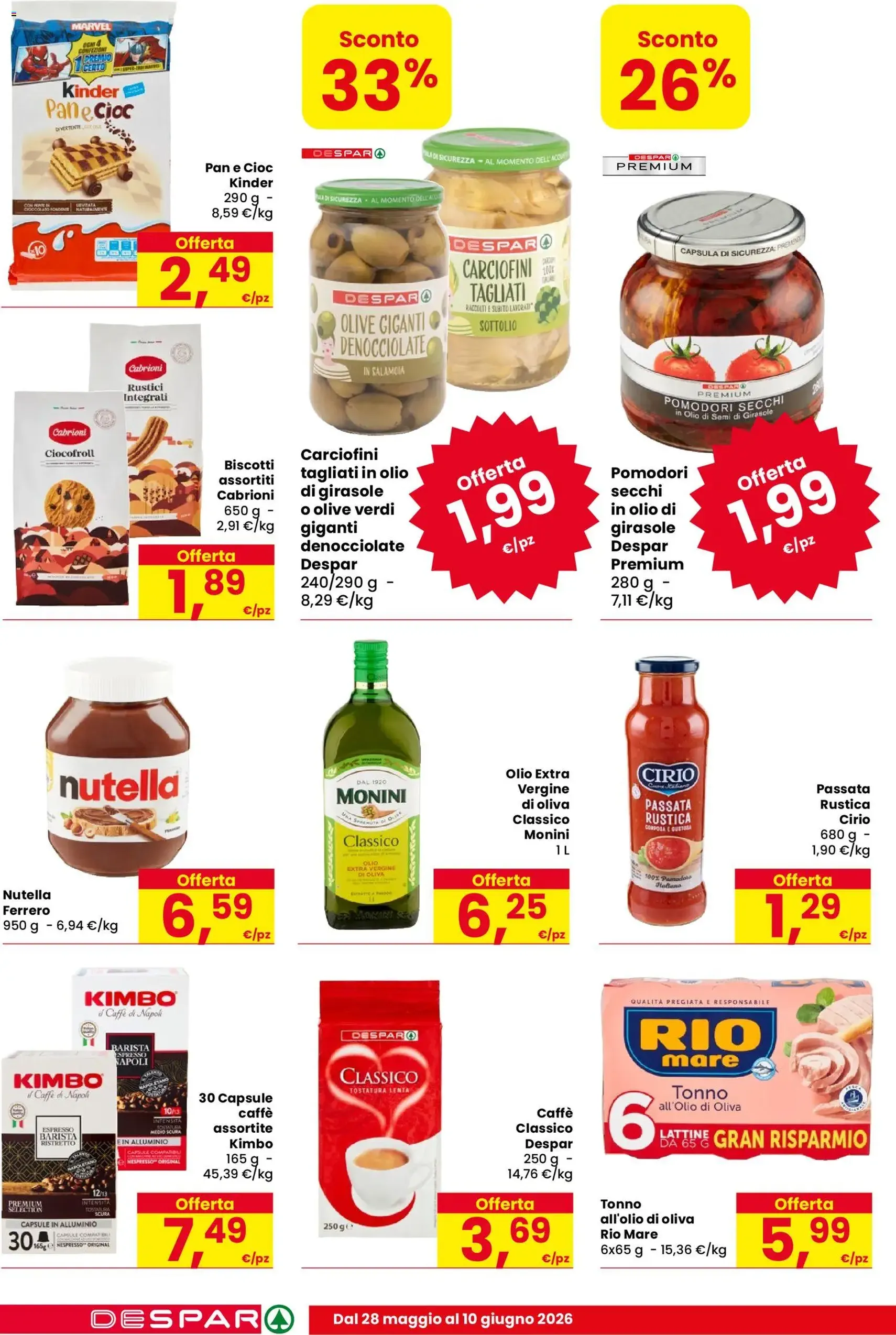 Despar volantino - volantino valido dal 28/05/2026 pagina 12 di 16