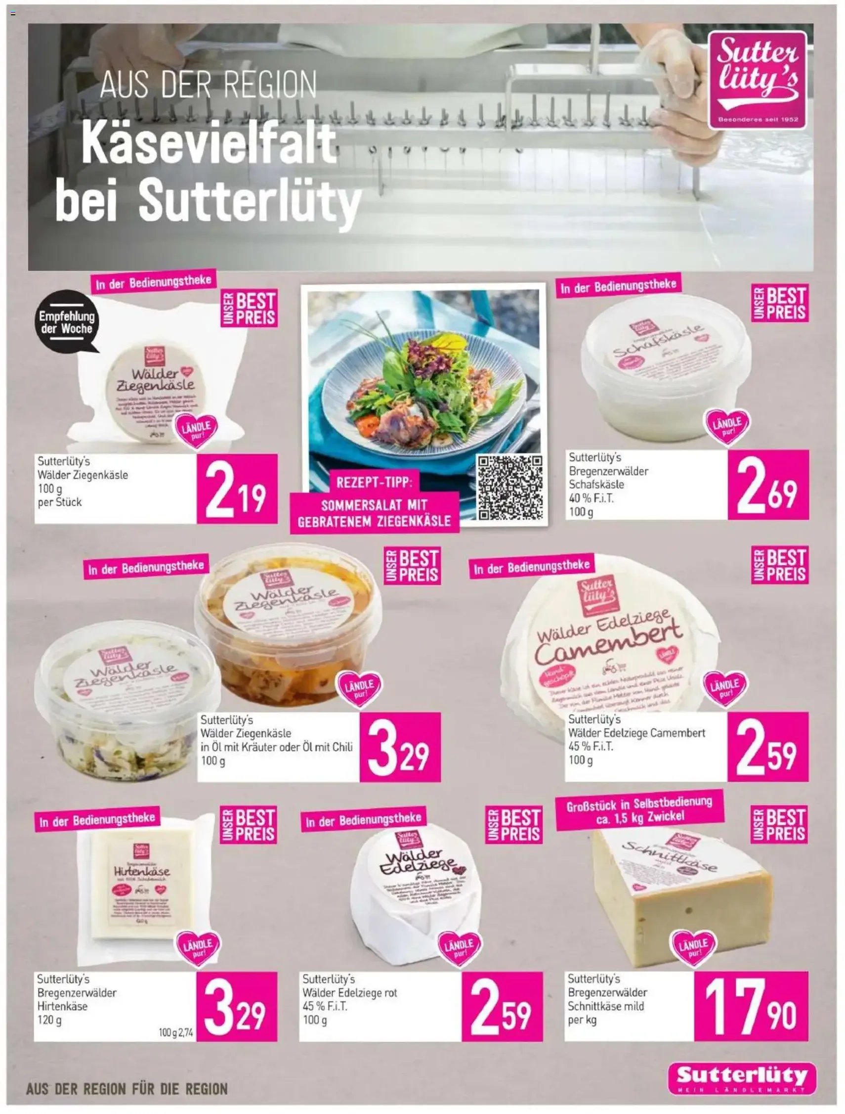 Sutterlüty Flugblatt - Gültiger Prospekt ab 18.06.2026, Seite 5 von insgesamt 20