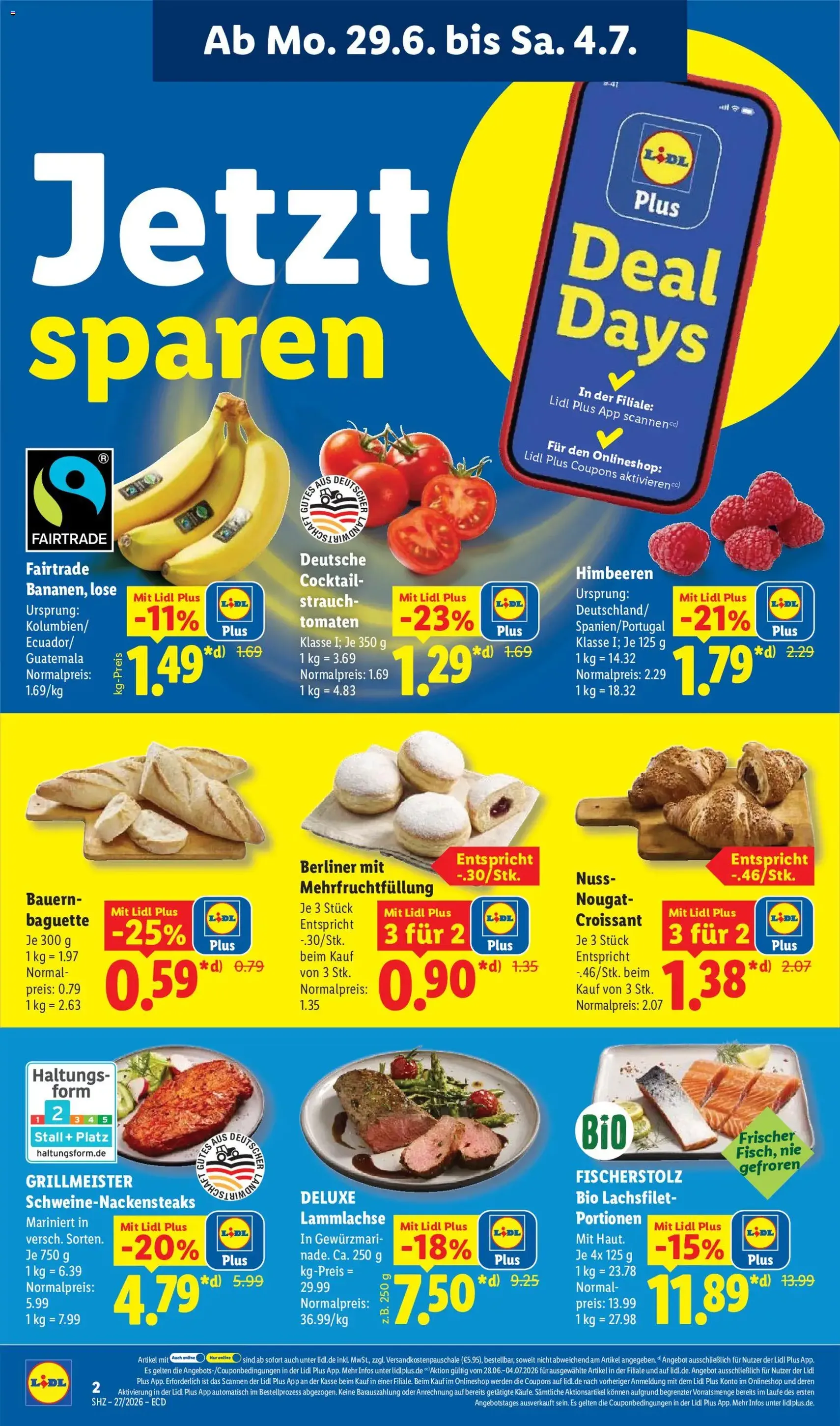 Lidl Prospekt - Gültiger Prospekt ab 29.06.2026, Seite 2 von insgesamt 67