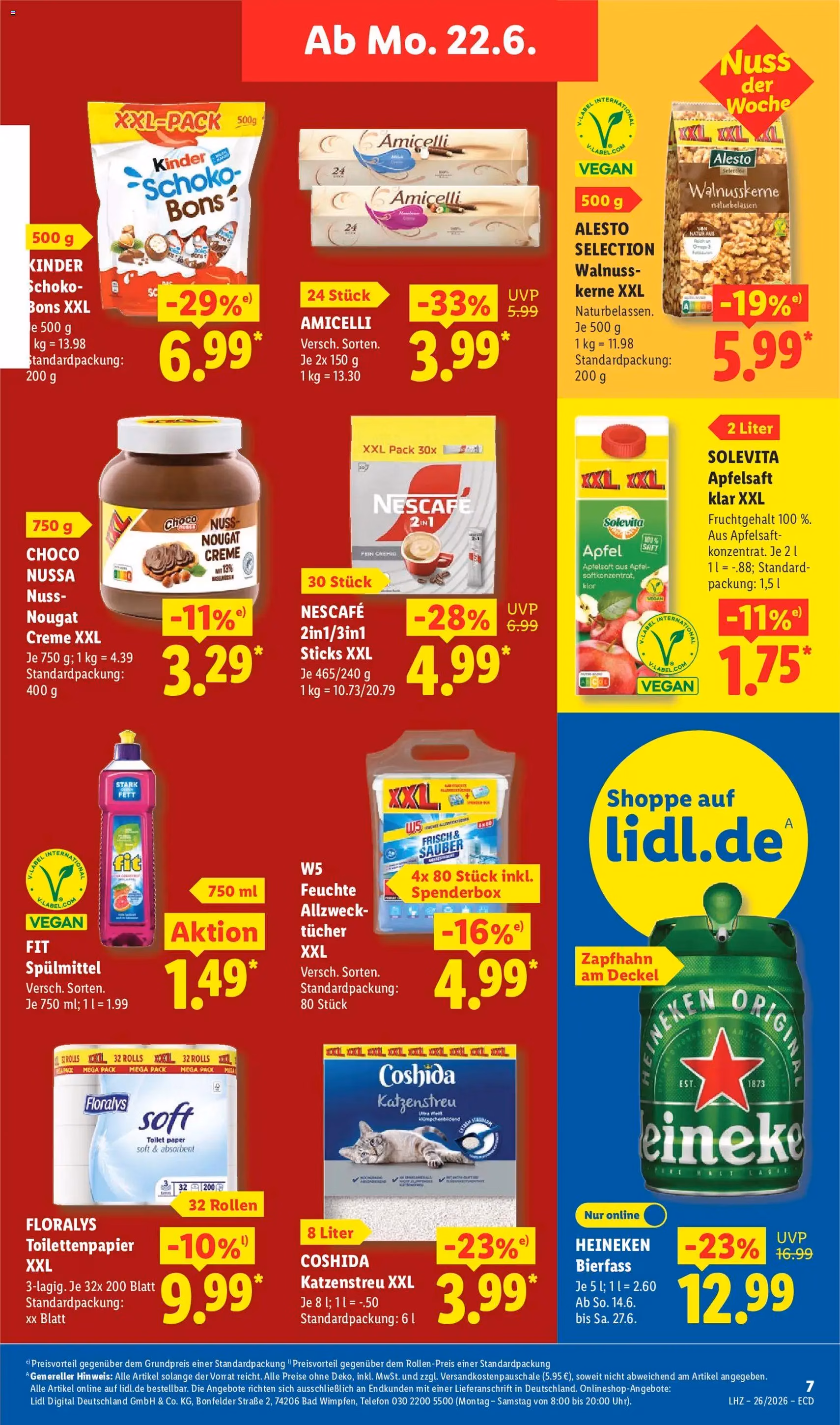 Lidl Prospekt - Gültiger Prospekt ab 22.06.2026, Seite 23 von insgesamt 70