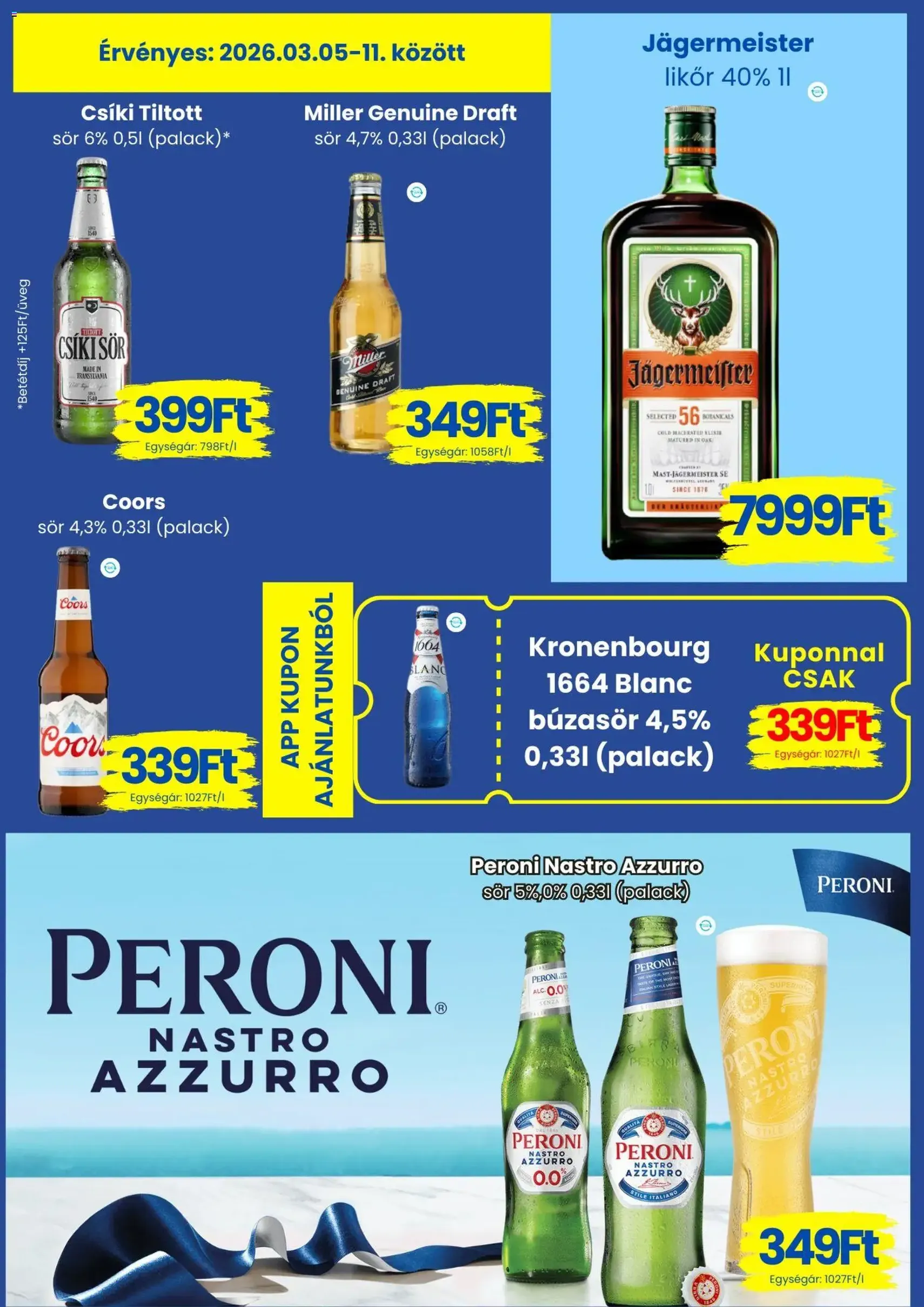 Magnetic akciós újság - 2026.03.05. érvényes szórólap 9 oldal 10 oldalból