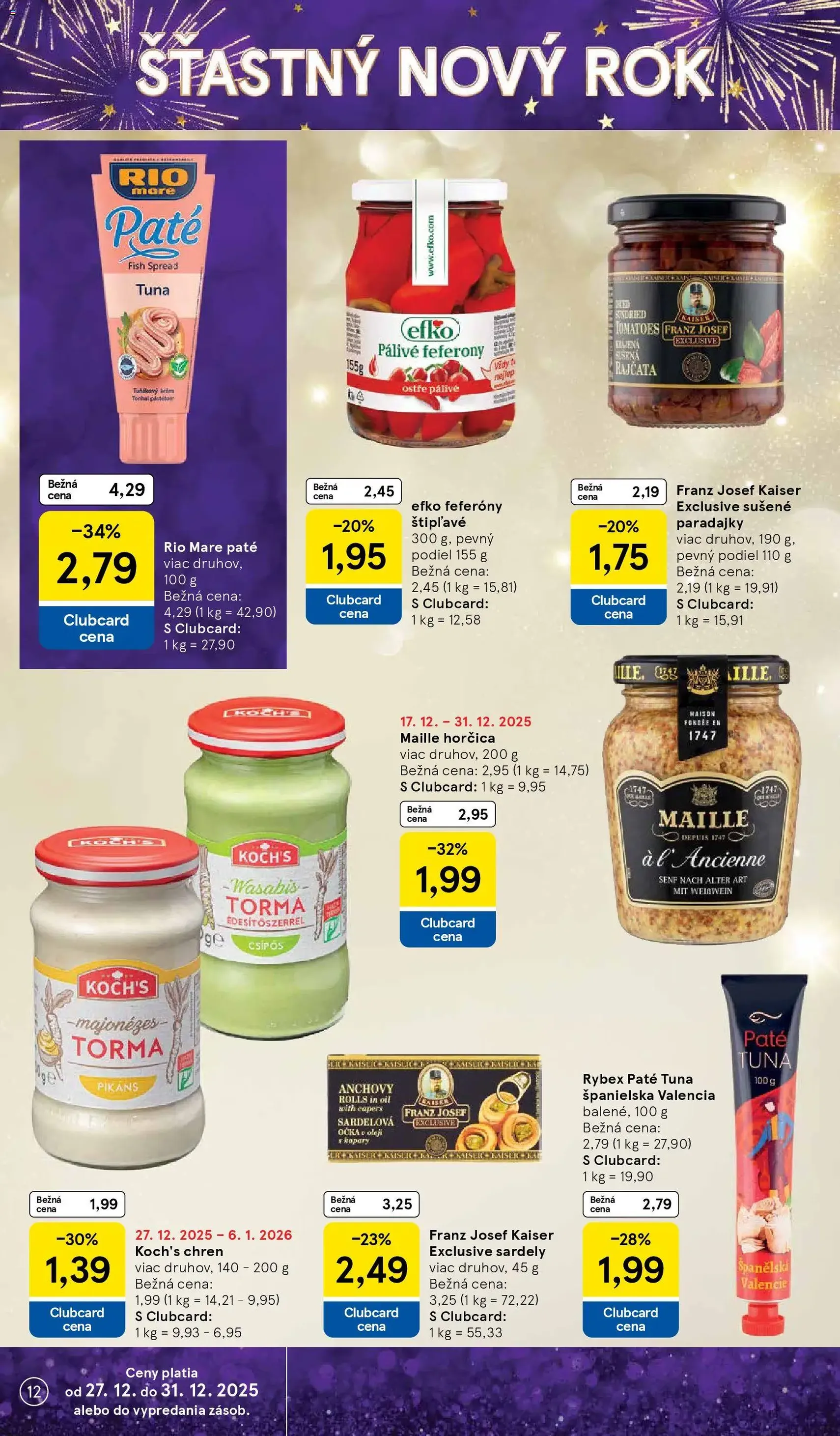Tesco Hypermarket - leták - platný leták od 27.12.2025 strana 12 z 32