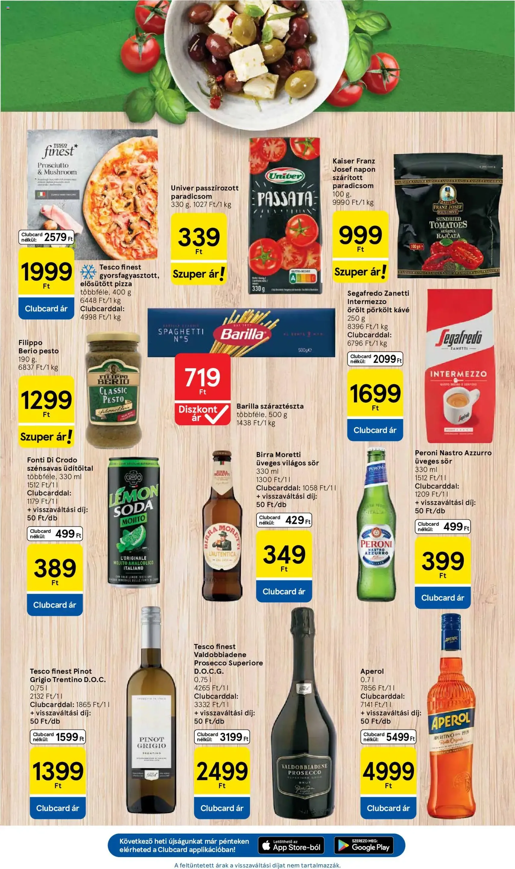 Tesco aktuális akciós újság - 2026.07.16. érvényes szórólap 9 oldal 30 oldalból