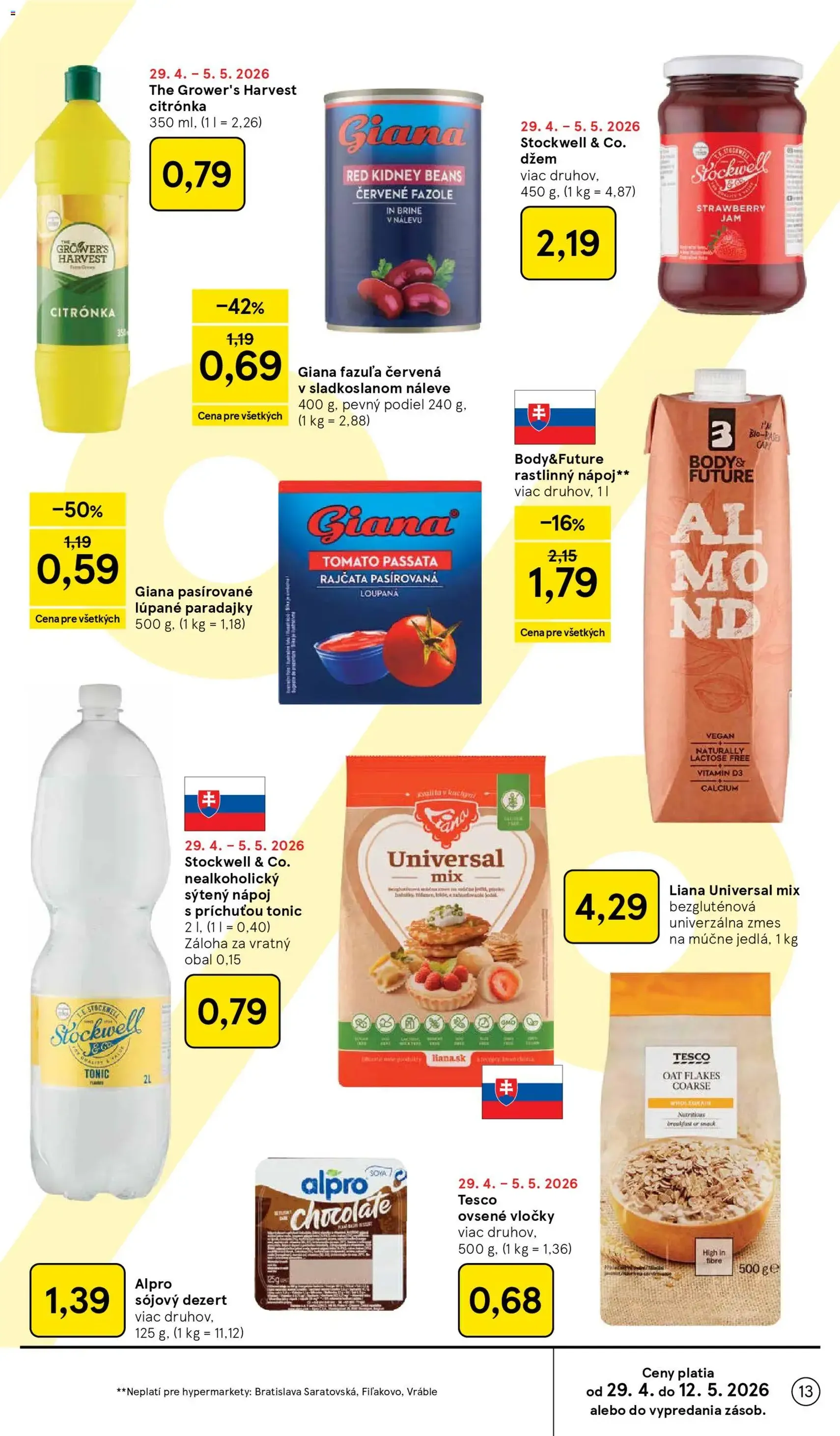 Tesco Hypermarket - leták - platný leták od 29.04.2026 strana 13 z 44