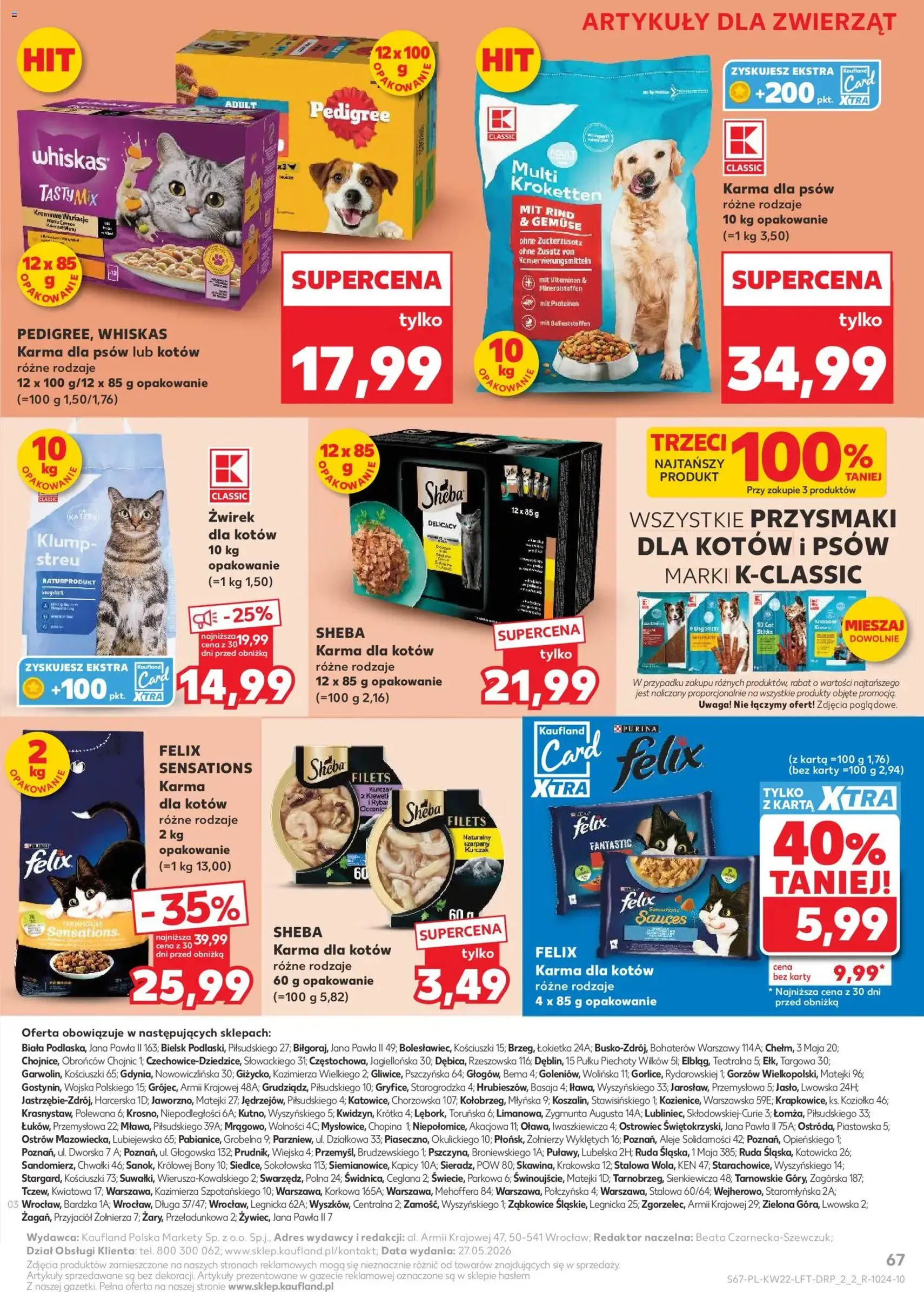 Kaufland gazetka - ważny gazetka od 28.05.2026 strona 67 z 70
