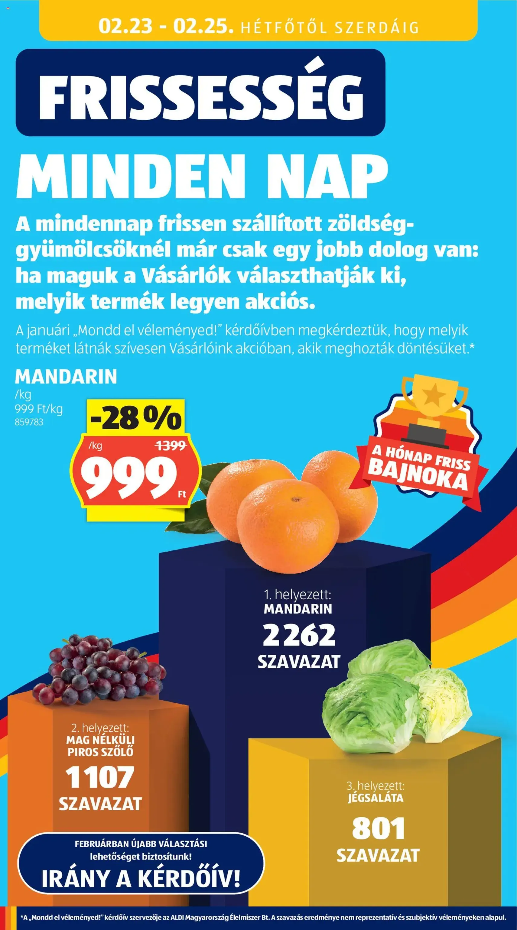 Aldi Akciós újság - 2026.02.19. érvényes szórólap 30 oldal 49 oldalból