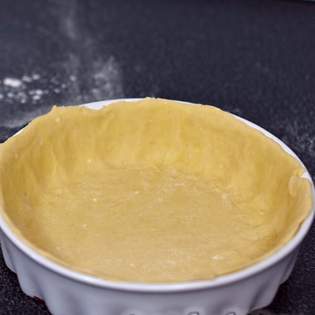 Recipe preview Homemade pastry for quiche recipe