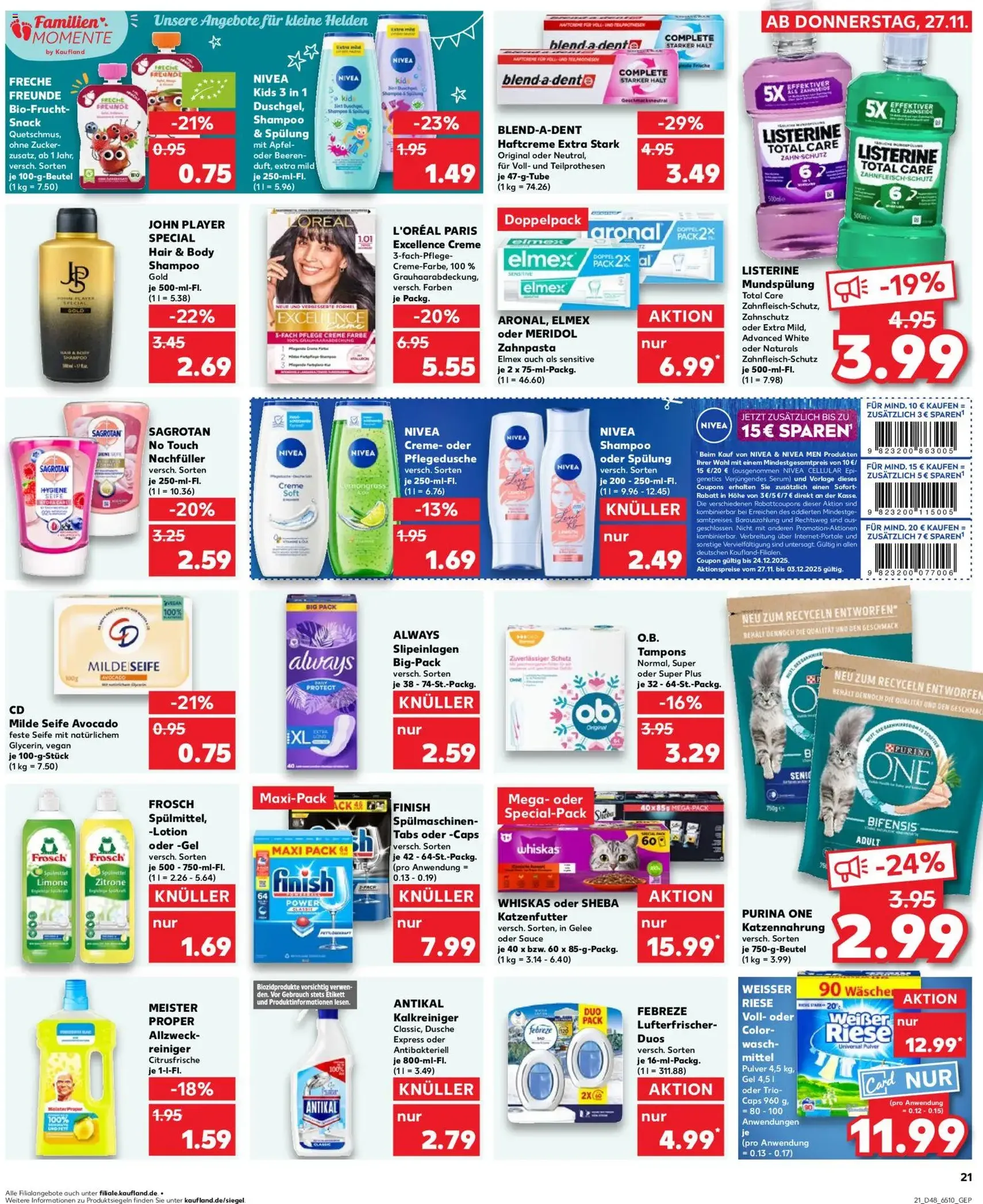 Kaufland DE - DE Folder Köln - geldige folder vanaf 27-11-2025 pagina 21 van 36