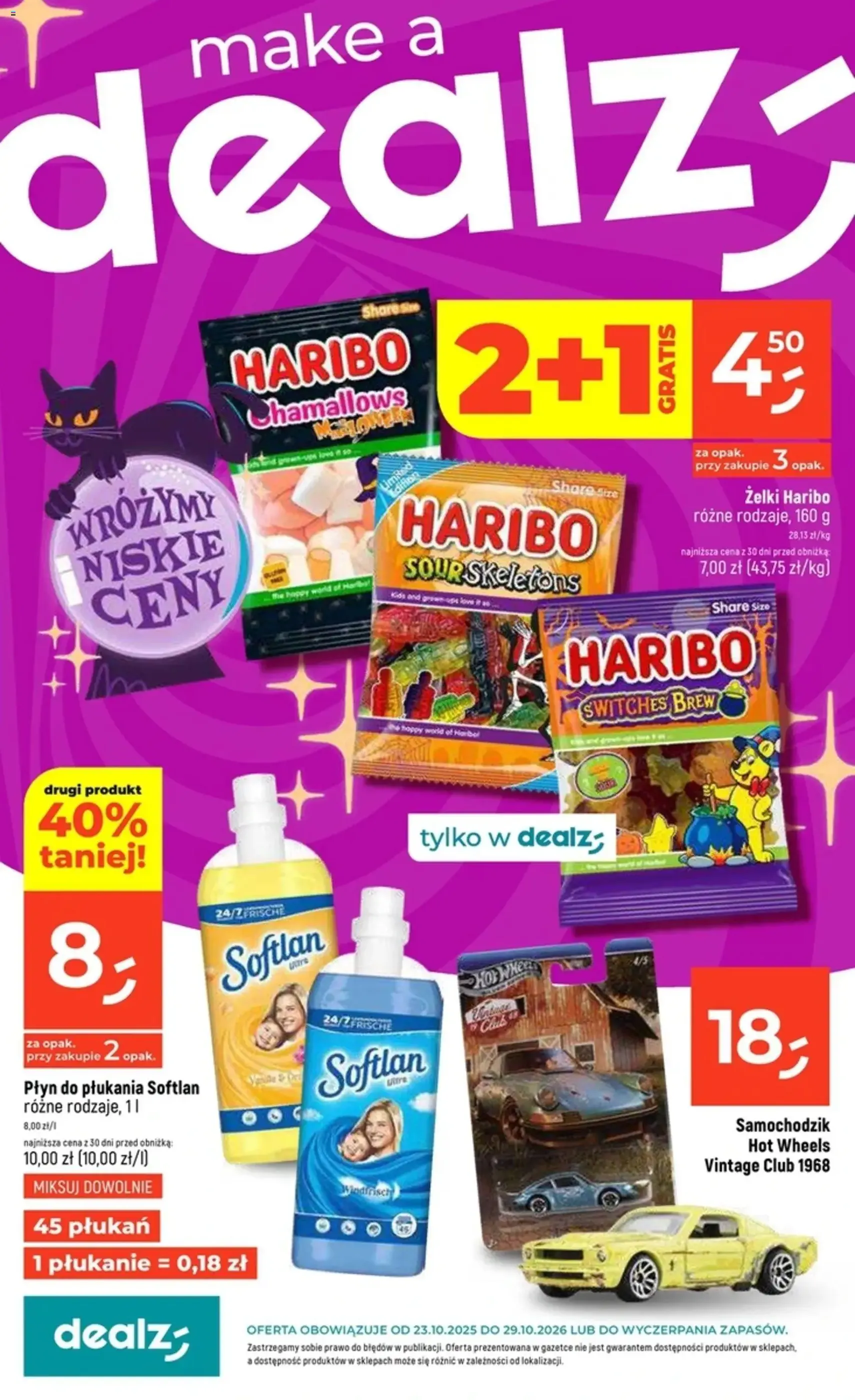 Dealz Gazetka - ważny gazetka od 23.10.2025 strona 1 z 48 Dealz Gazetka - ważny gazetka od 23.10.2025 strona 1 z 48