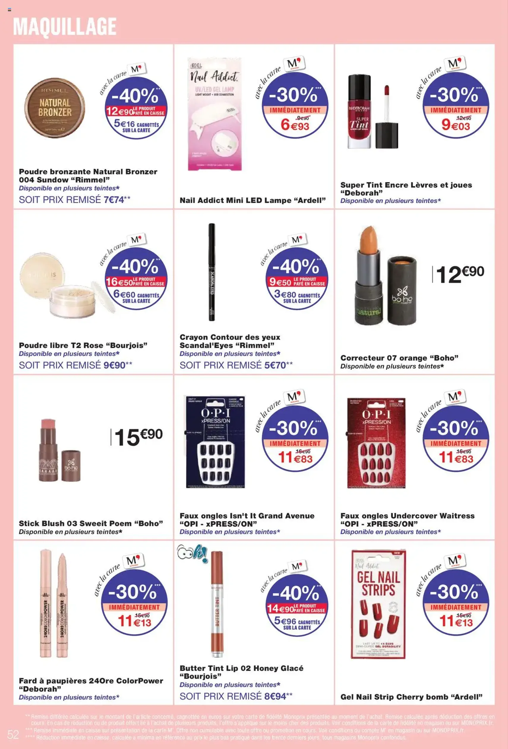 Monoprix catalogue - brochure valable à partir du 21/10/2025, page 52 sur 56 Monoprix catalogue - brochure valable à partir du 21/10/2025, page 52 sur 56