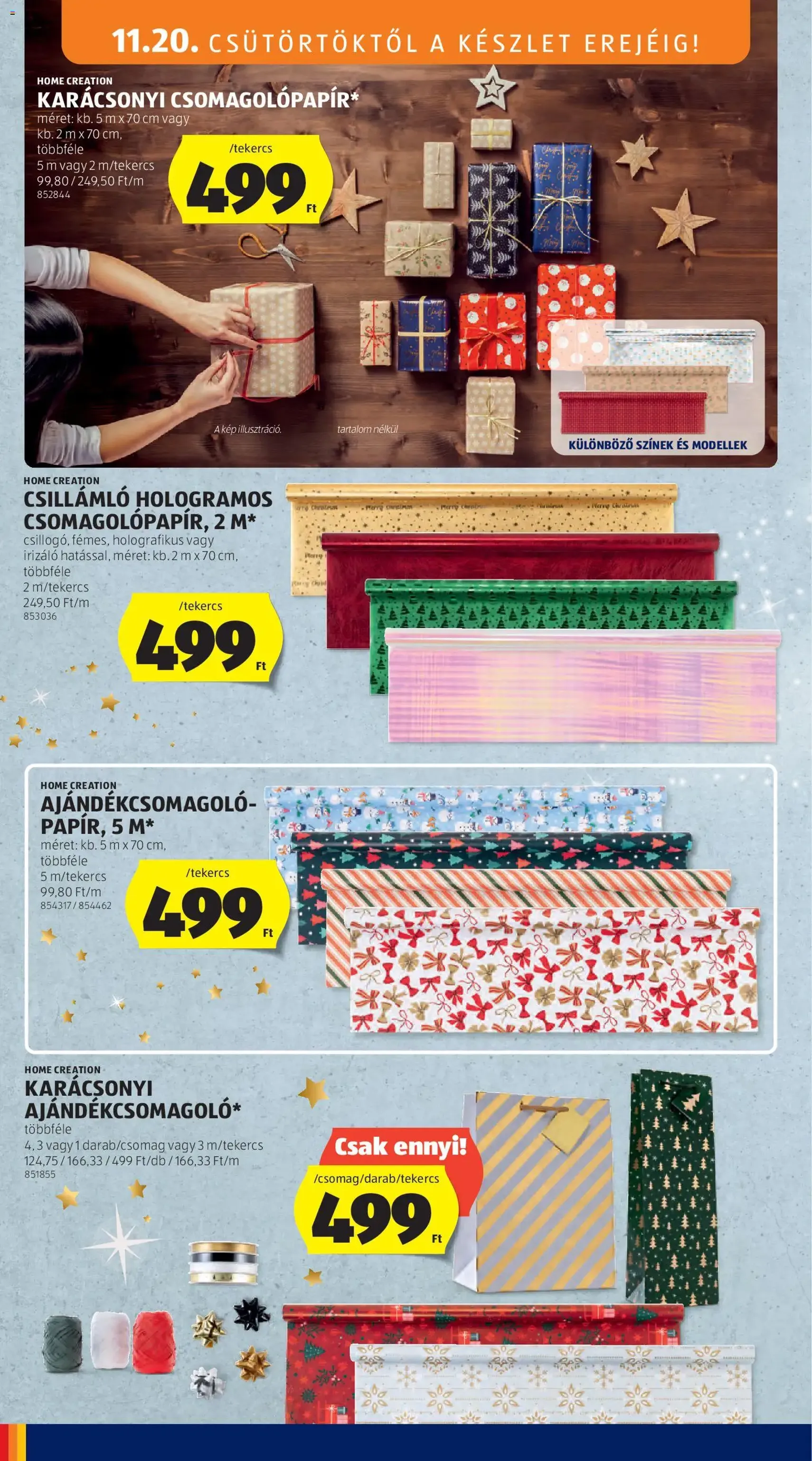 Aldi Akciós újság - 2025.11.20. érvényes szórólap 24 oldal 61 oldalból