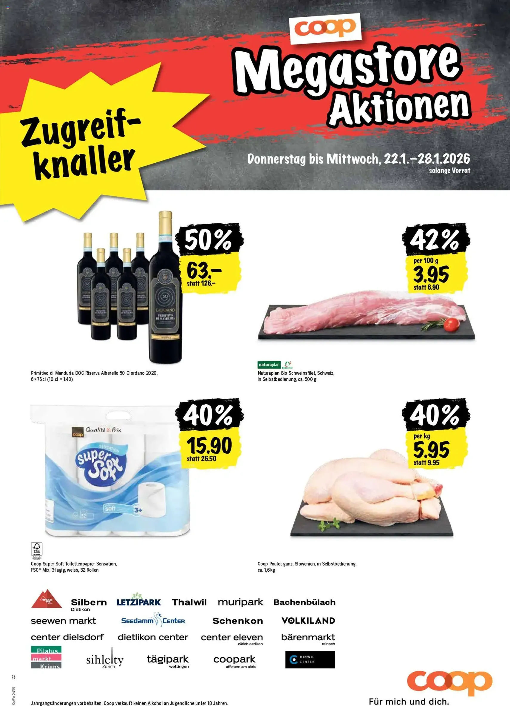 Coop Aktionen - Gültiger Prospekt ab 22.01.2026, Seite 21 von insgesamt 28