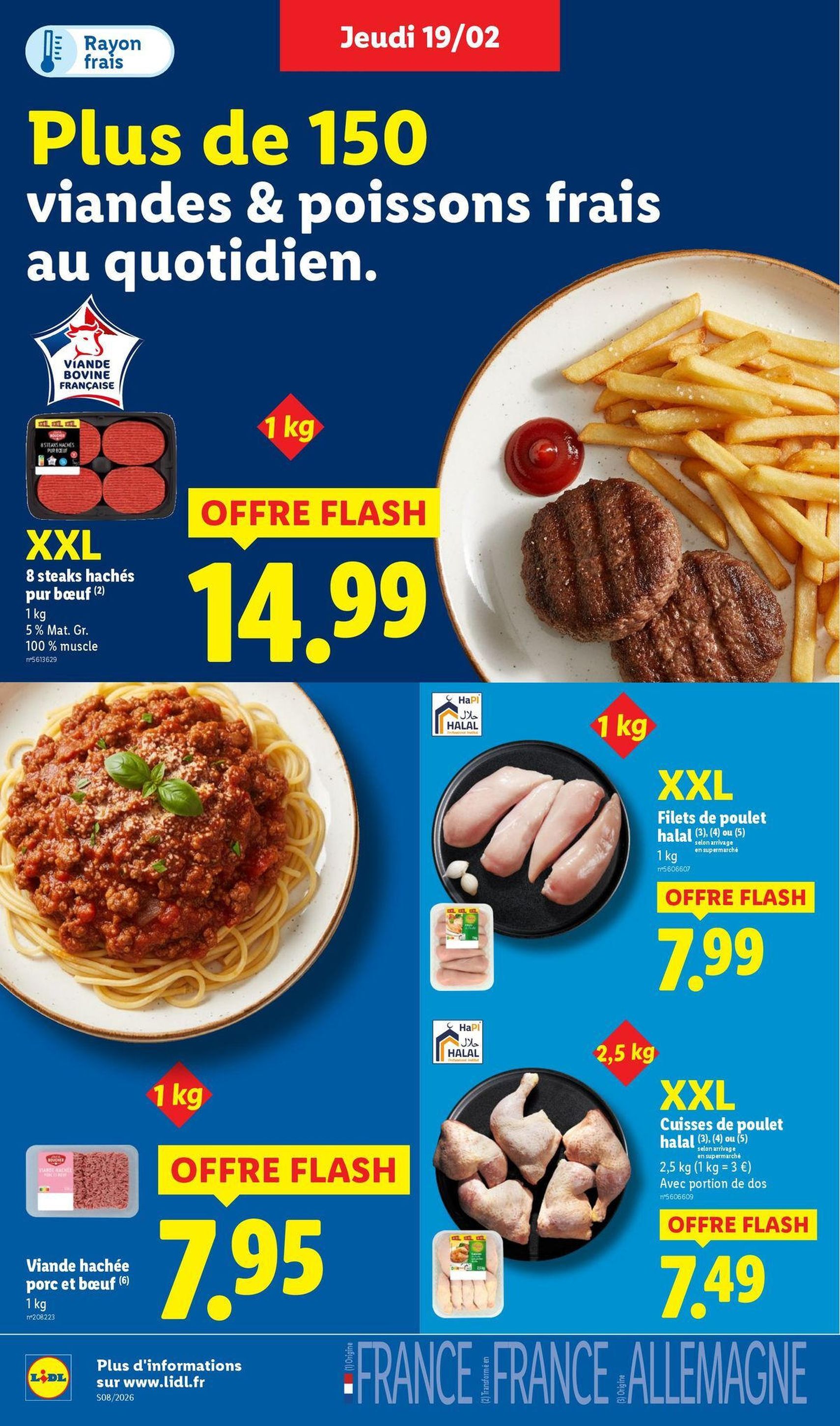 LIDL catalogue semaine 8 - brochure valable à partir du 19/02/2026, page 6 sur 77