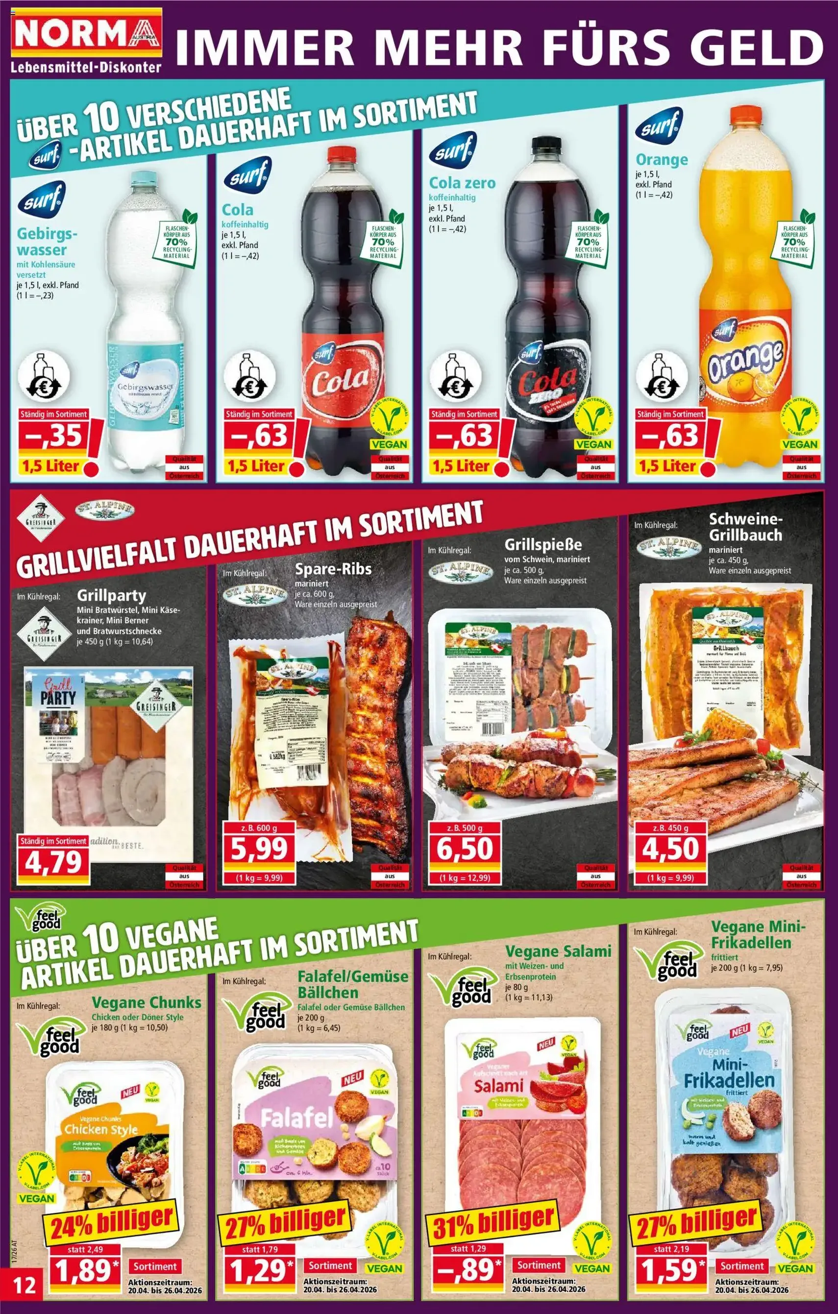 Norma Flugblatt - Gültiger Prospekt ab 20.04.2026, Seite 12 von insgesamt 20