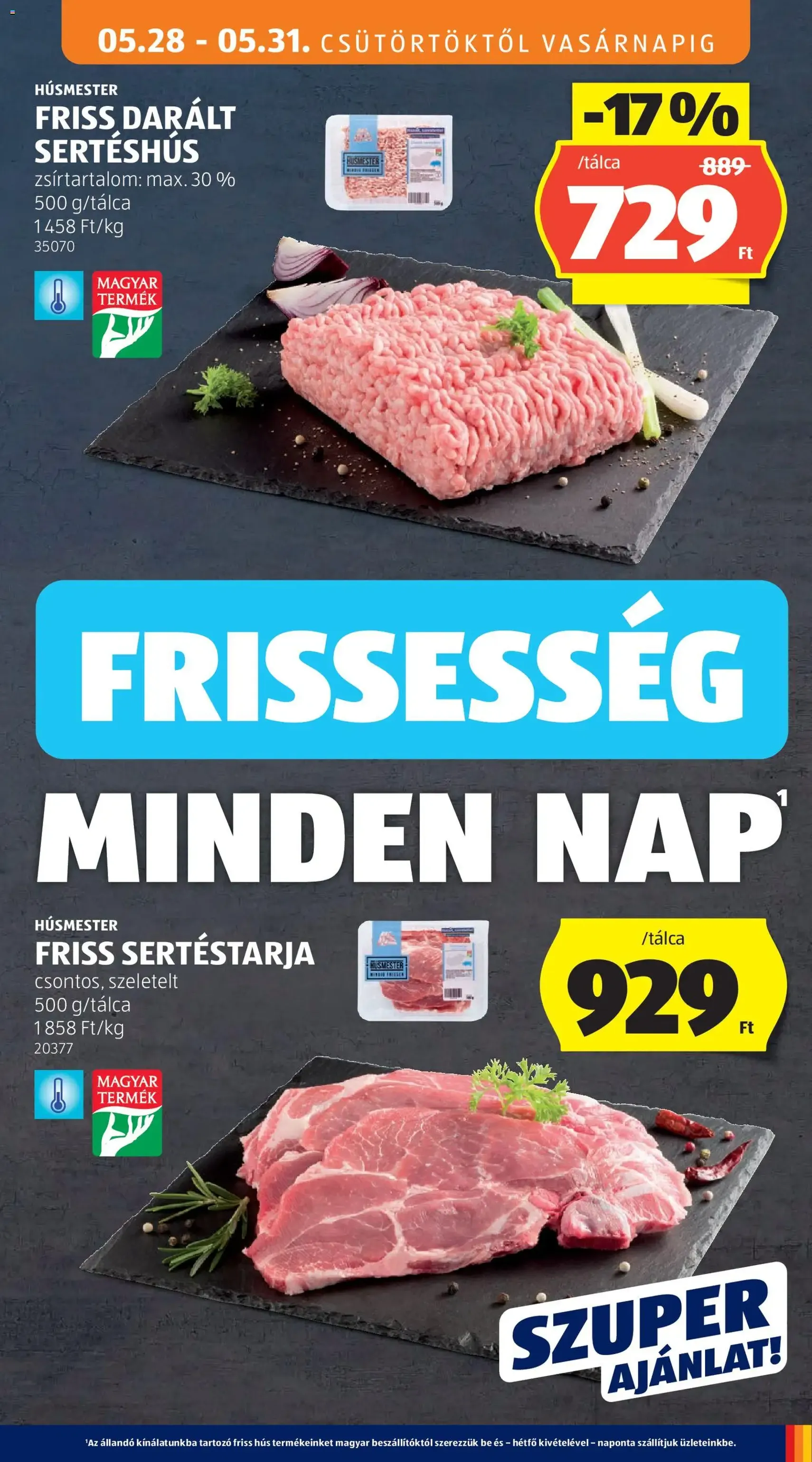 Aldi akciós újság - 2026.05.28. érvényes szórólap 13 oldal 60 oldalból
