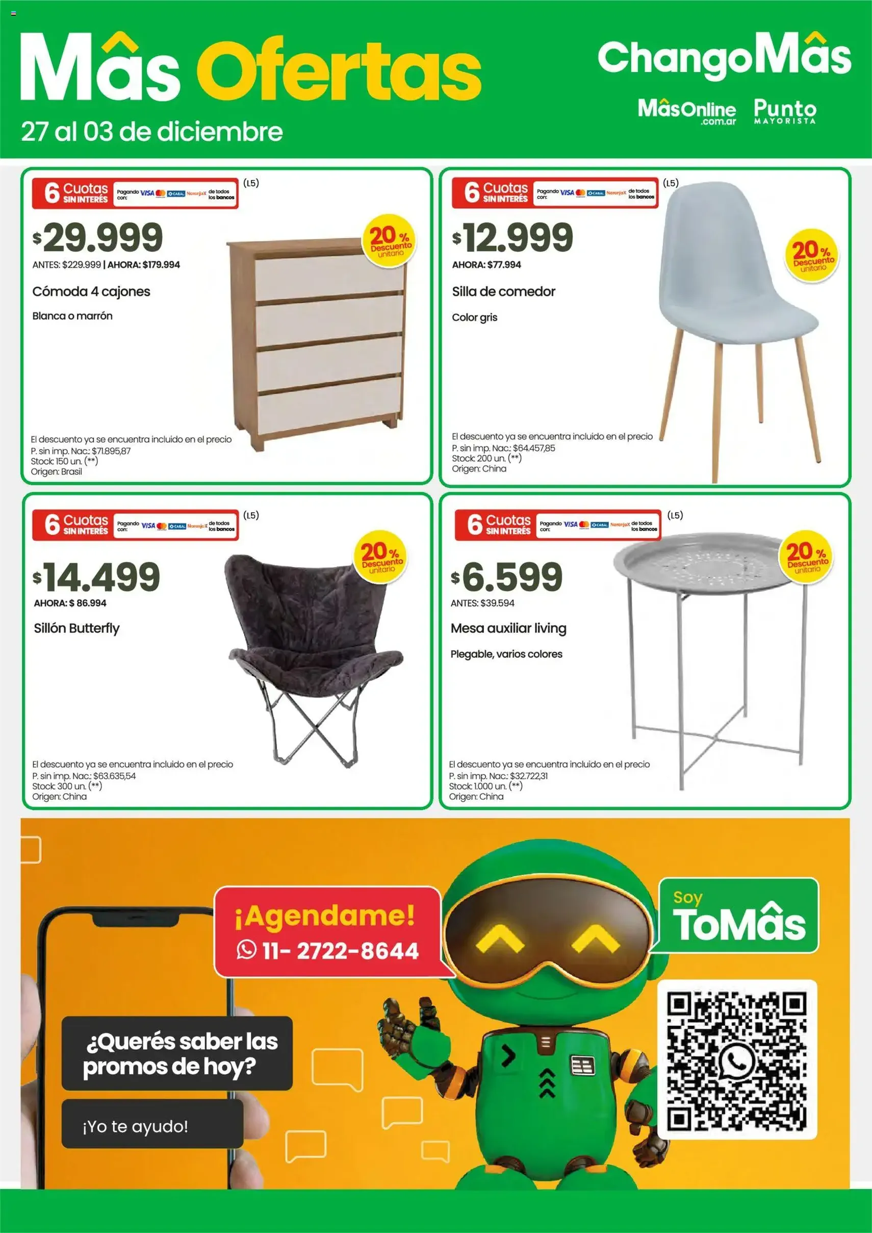 Changomas ofertas - folleto válido desde 27/11/2025 página 14 de 19